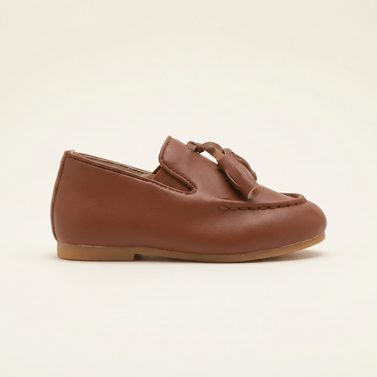 Mocassin Enfant à Pompons