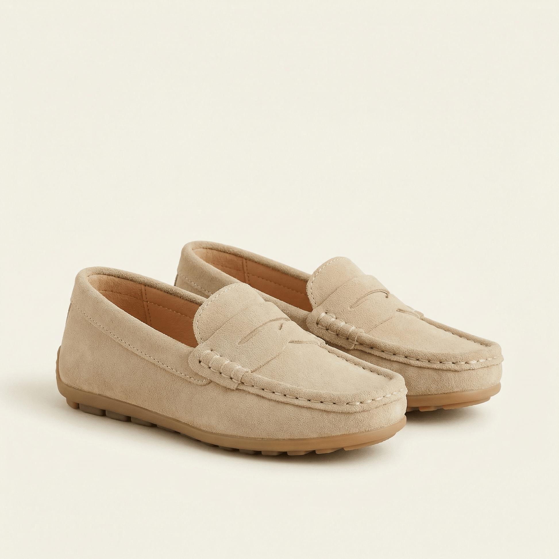 Mocassin Enfant avec Bande Décorative