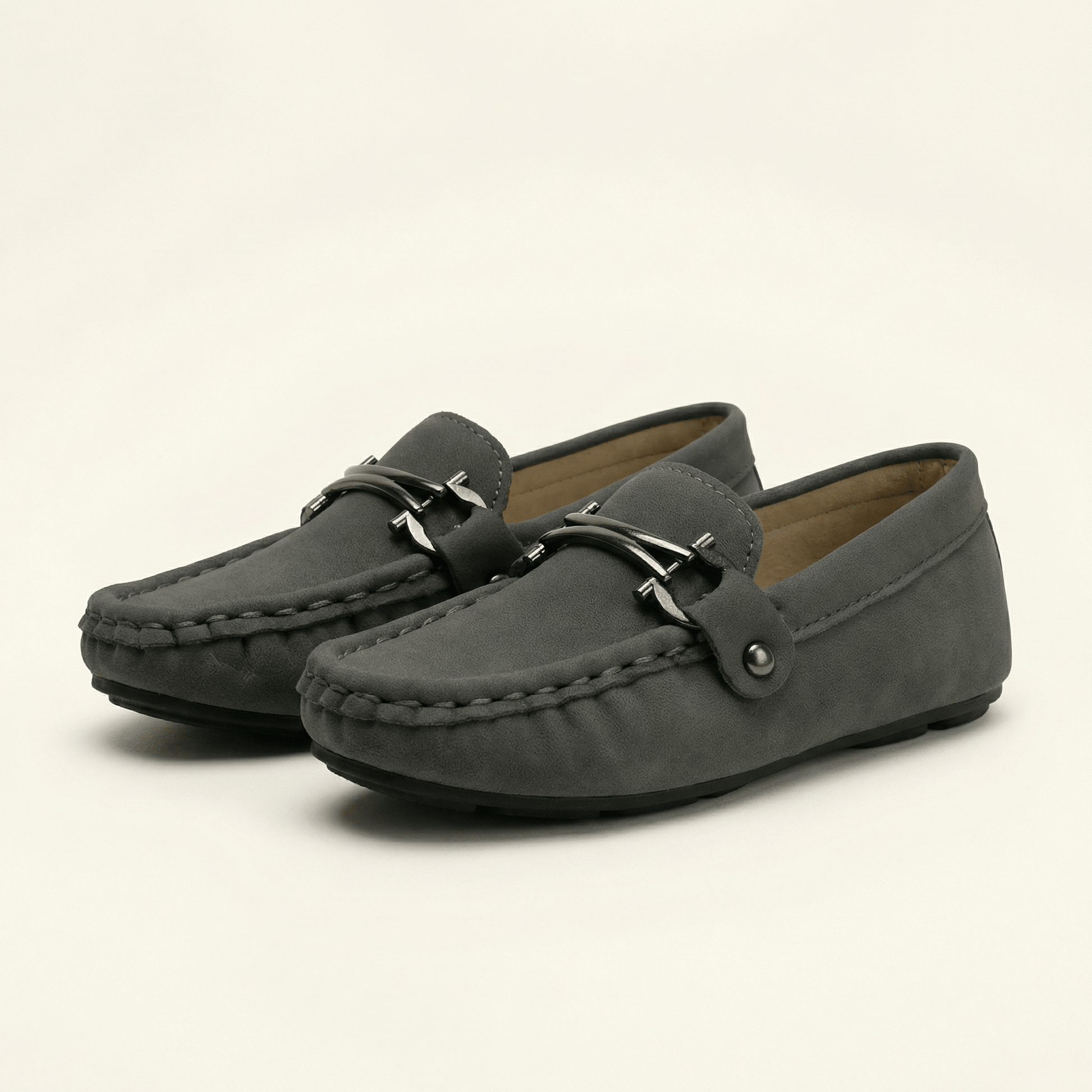 Mocassin Enfant en Cuir à Mors