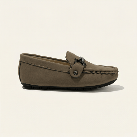 Mocassin Enfant en Cuir à Mors