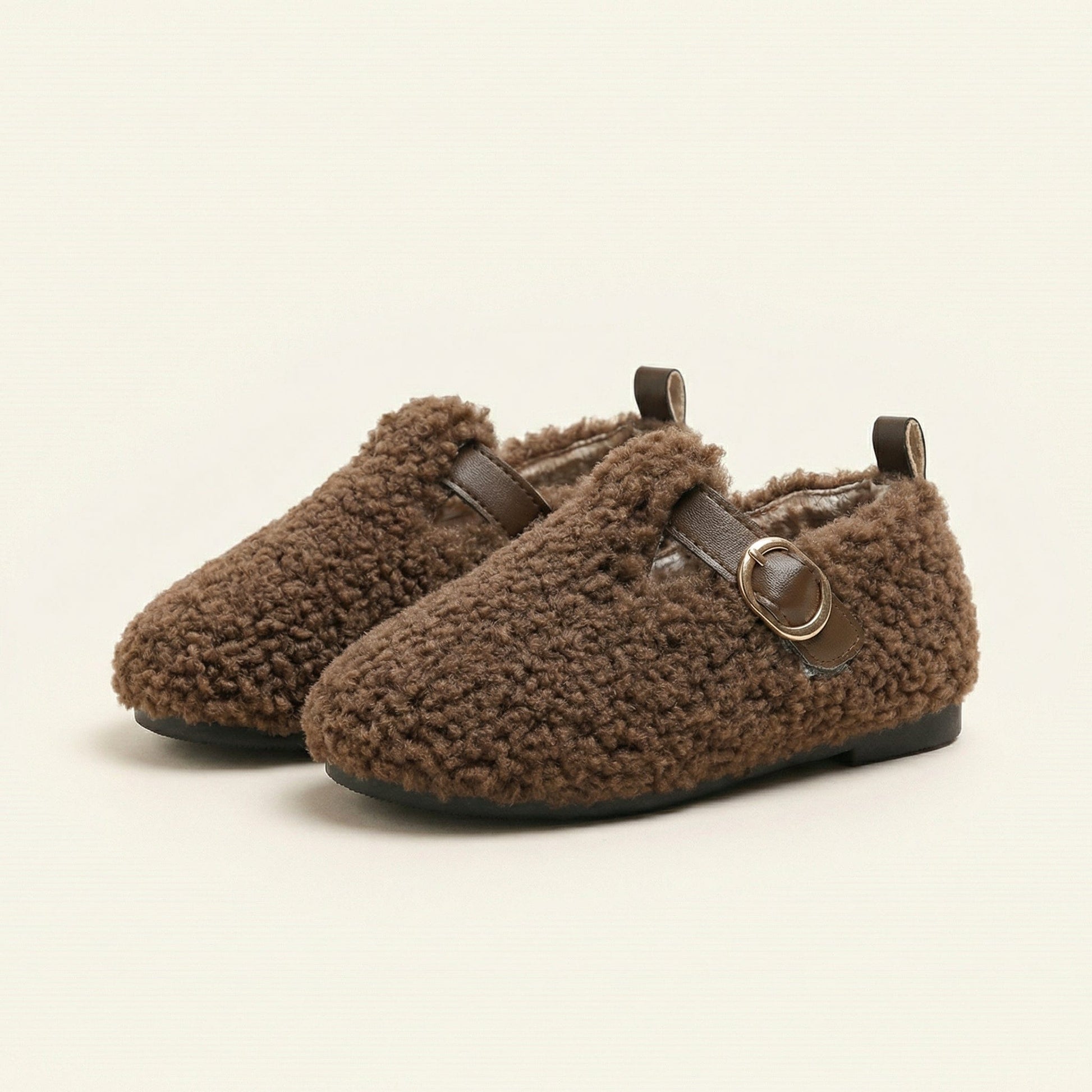 Mocassin Enfant en Fourrure