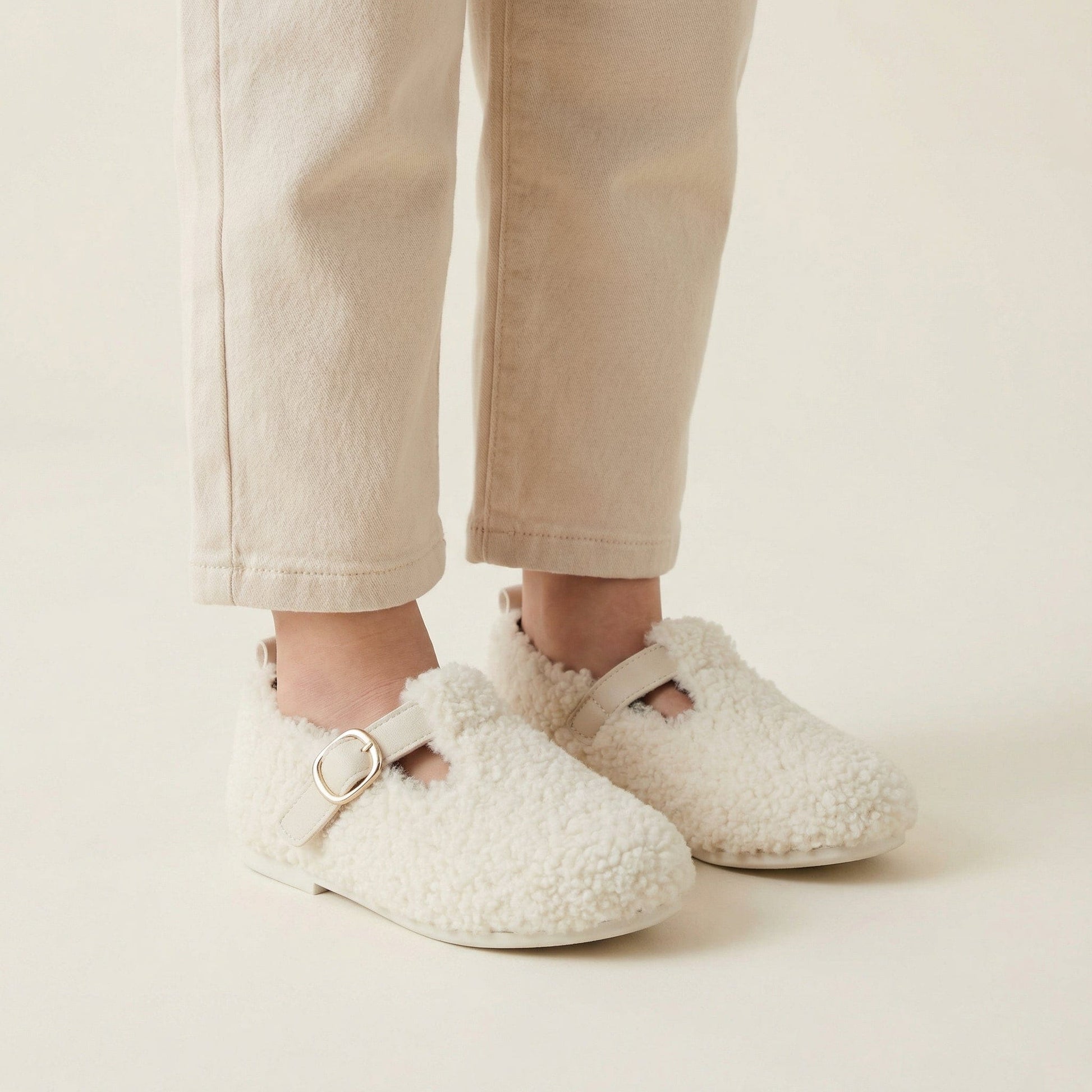 Mocassin Enfant en Fourrure