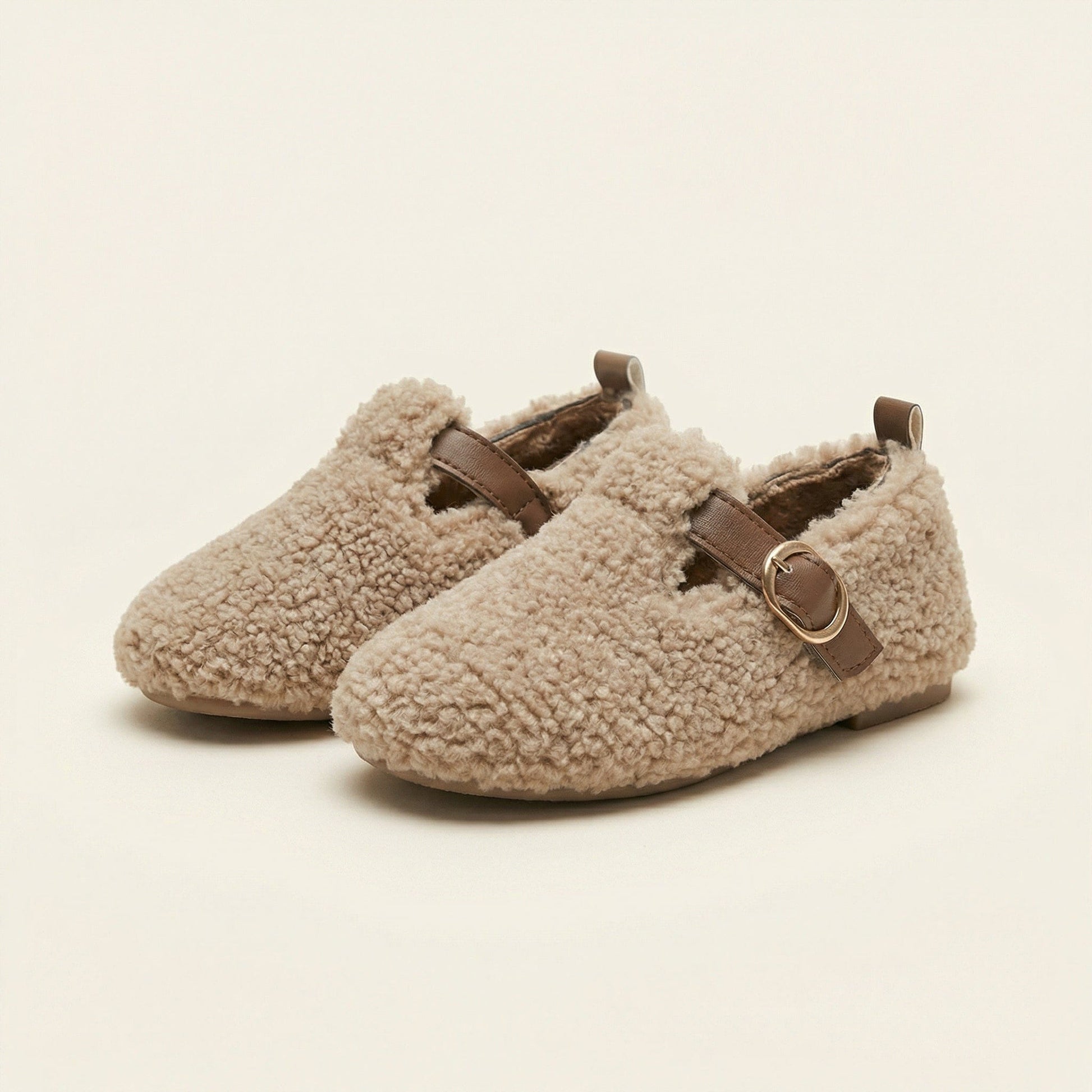 Mocassin Enfant en Fourrure