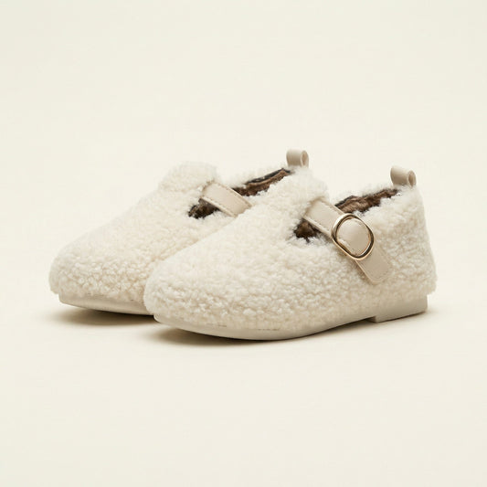 Mocassin Enfant en Fourrure