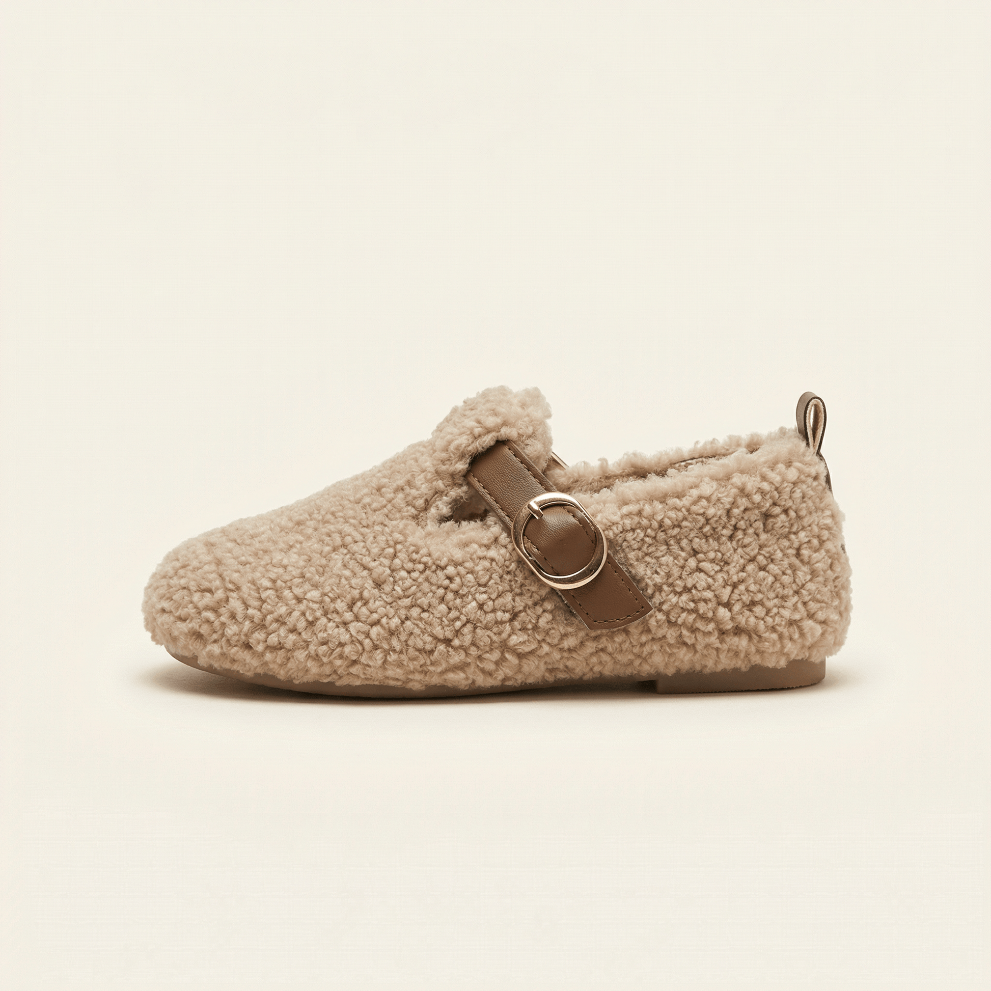 Mocassin Enfant en Fourrure