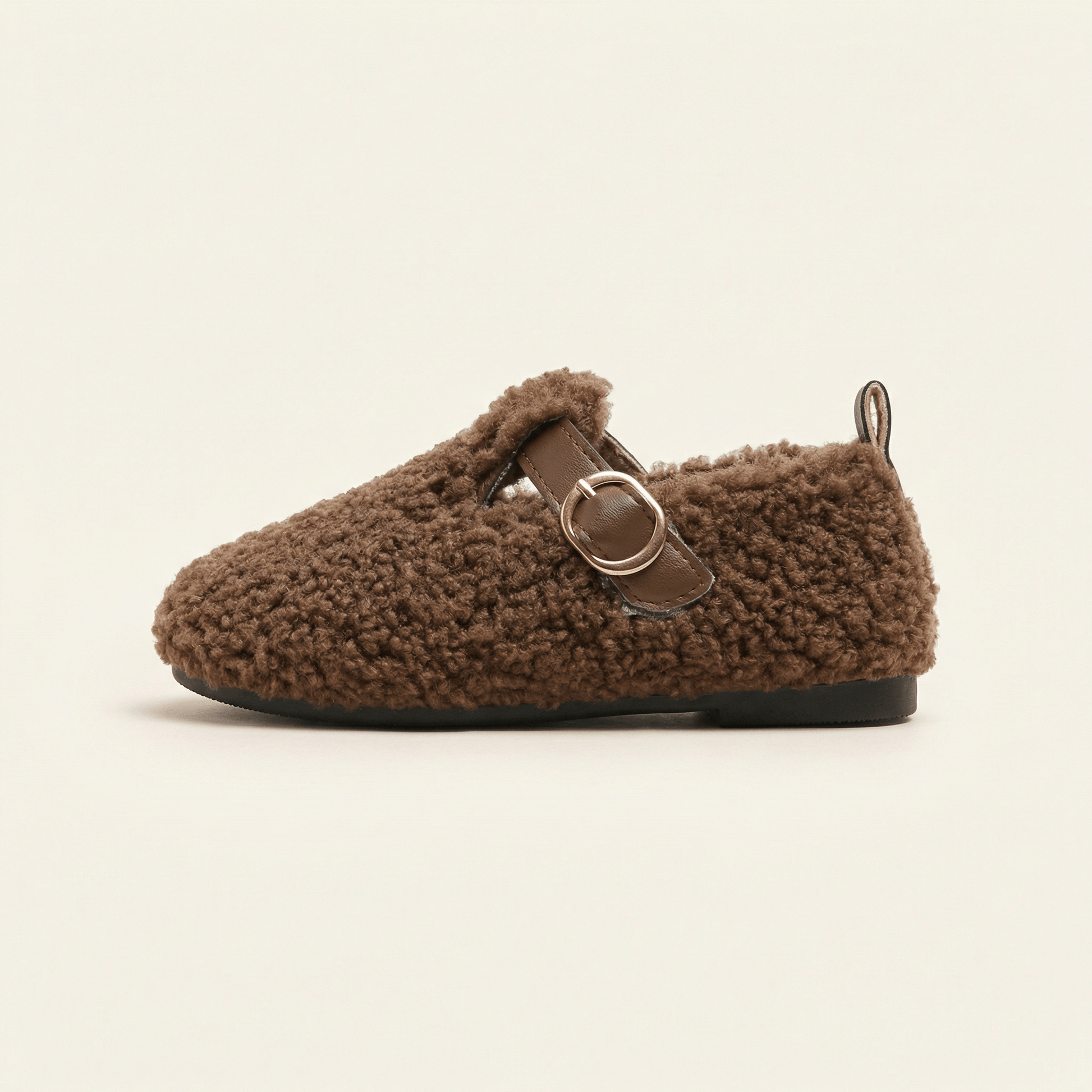 Mocassin Enfant en Fourrure