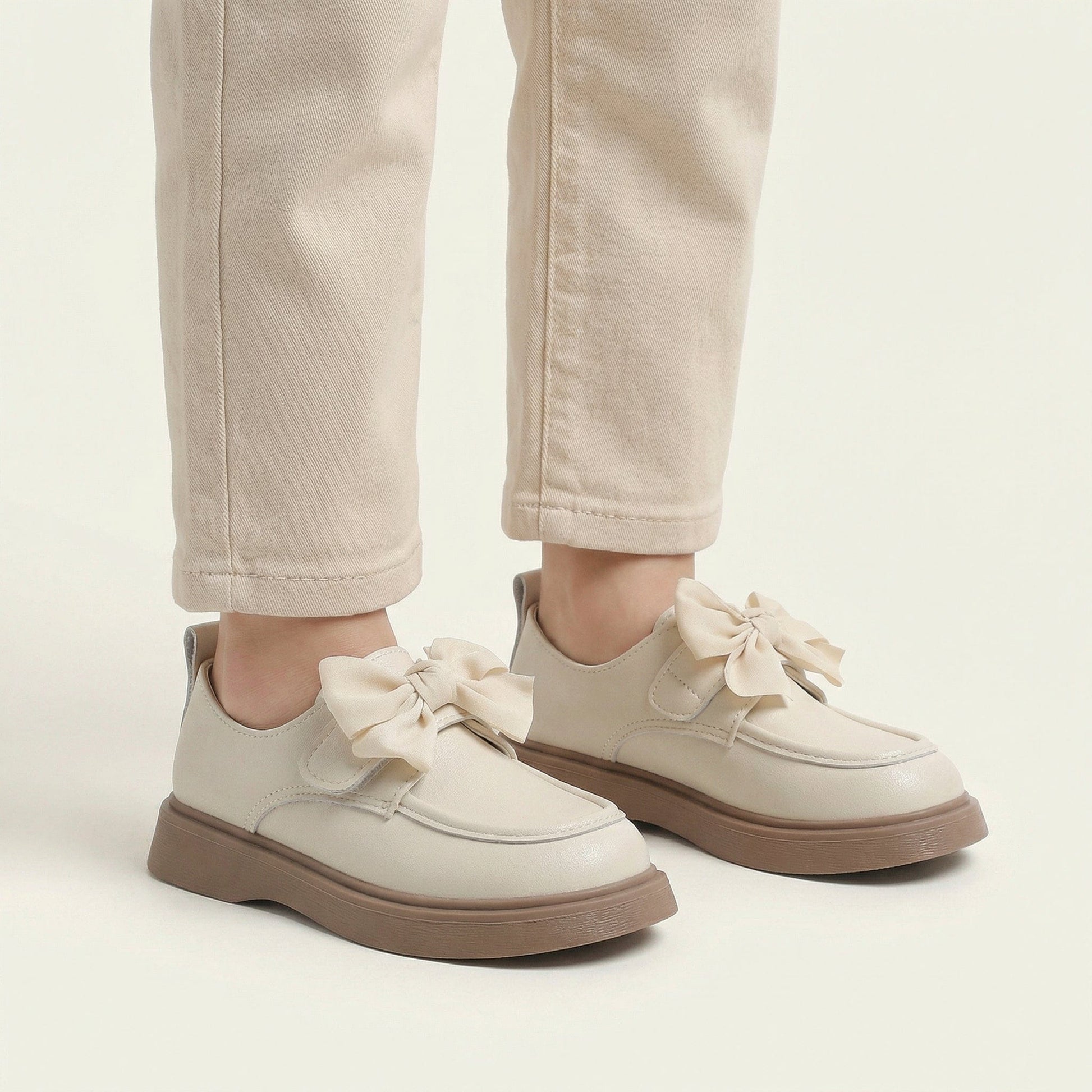 Mocassin Enfant Fille avec Nœud Papillon