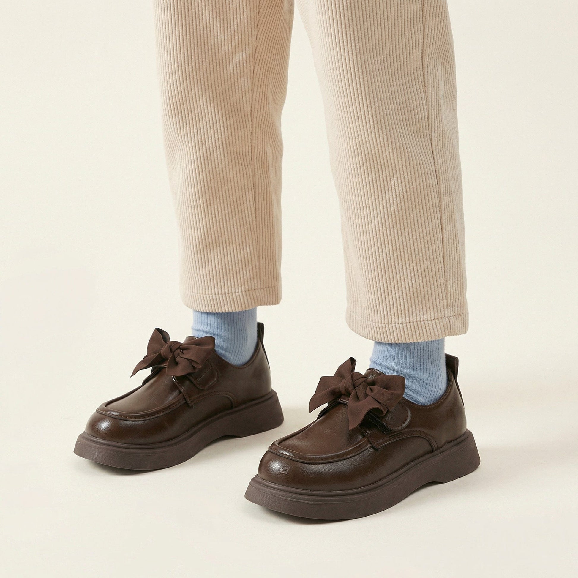 Mocassin Enfant Fille avec Nœud Papillon