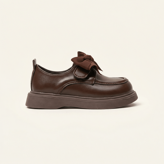 Mocassin Enfant Fille avec Nœud Papillon