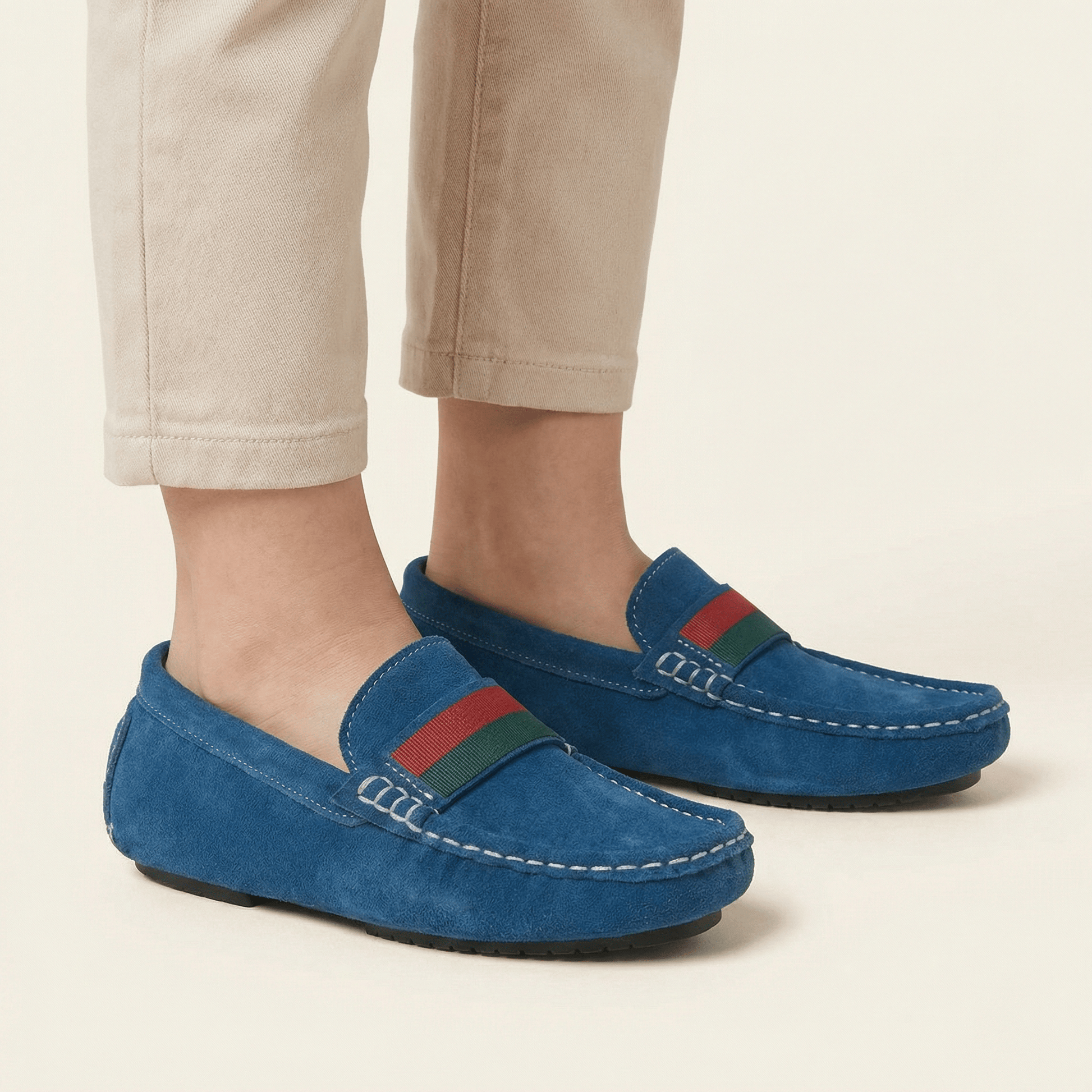 Mocassin Enfant Garçon en Cuir Chic