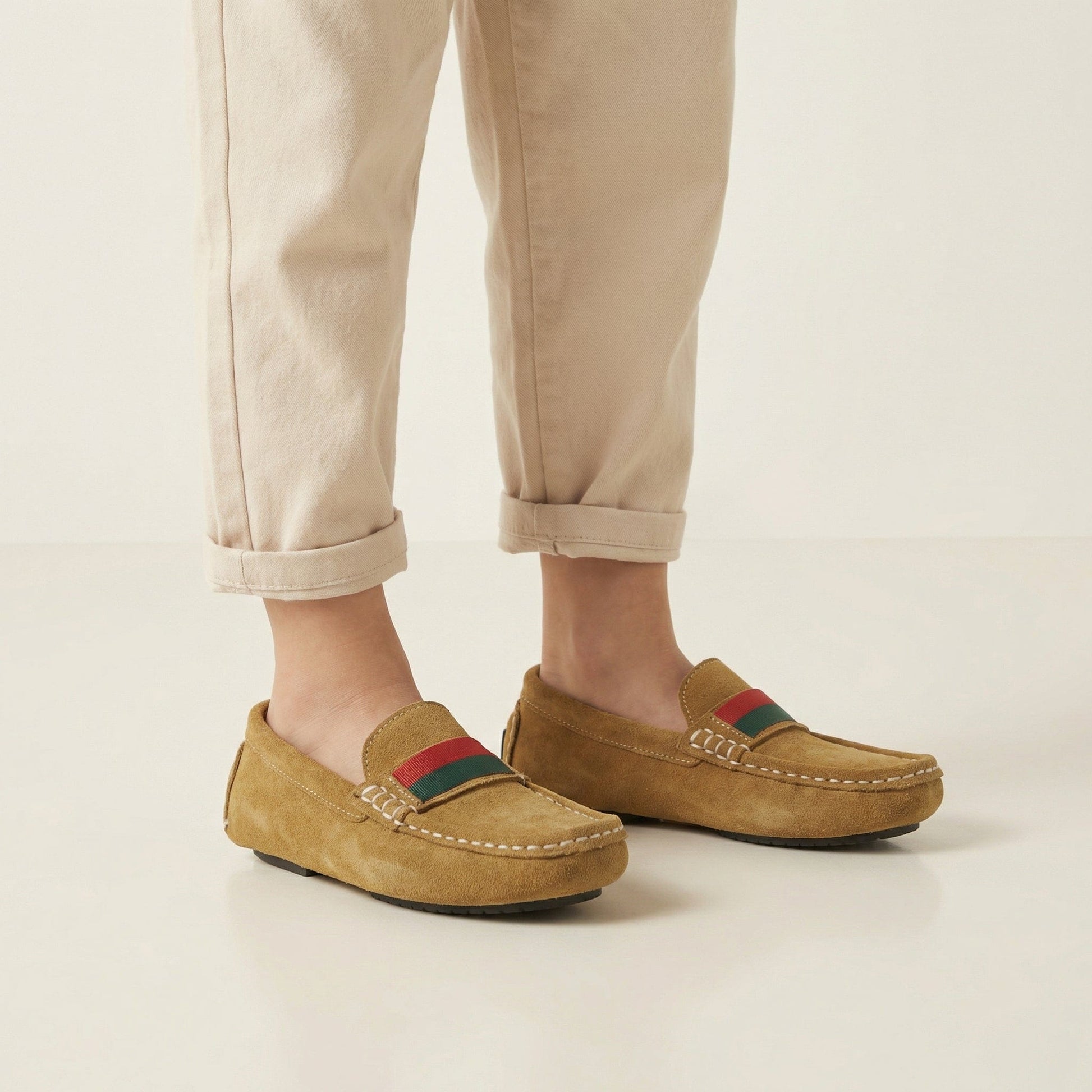 Mocassin Enfant Garçon en Cuir Chic