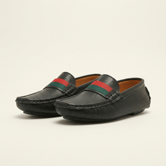 Mocassin Enfant Garçon en Cuir Chic