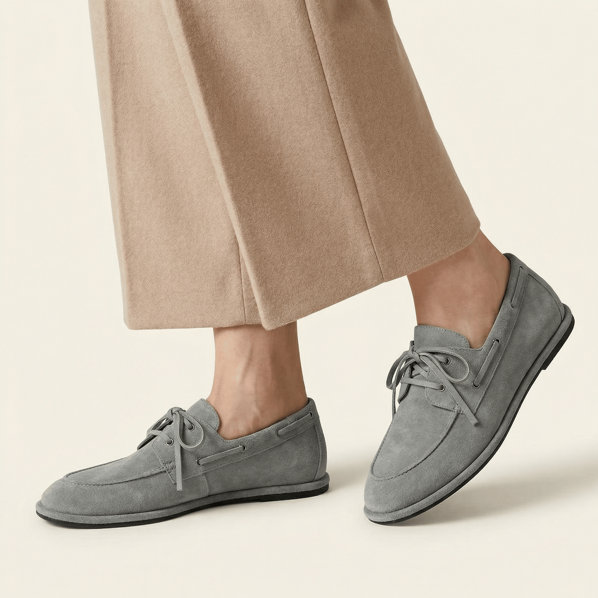 Mocassin Femme à Lacets