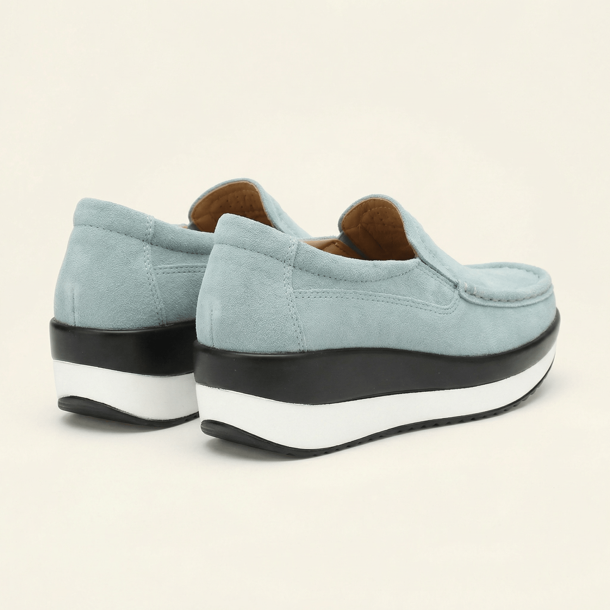 Mocassin Femme Compensé Confort