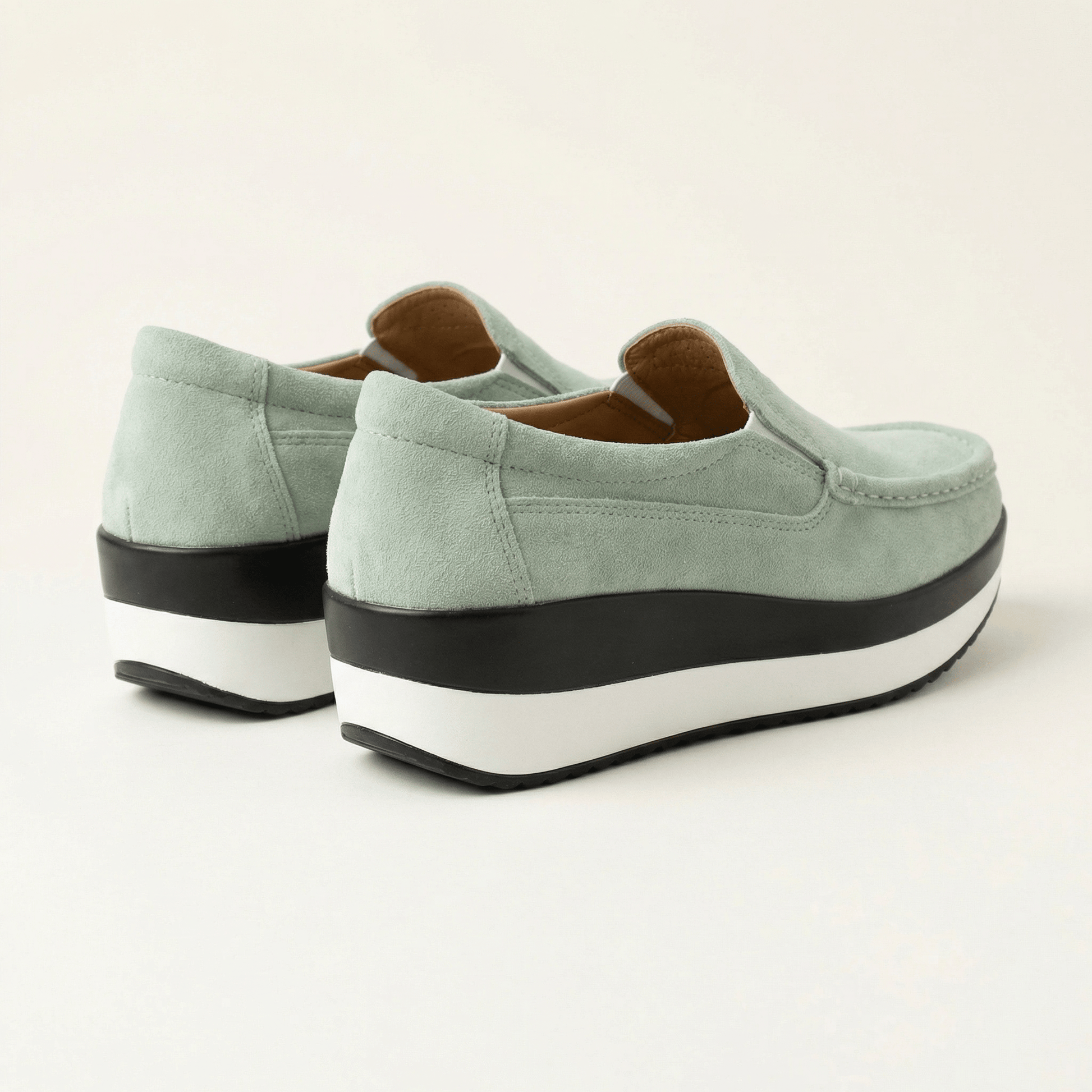 Mocassin Femme Compensé Confort