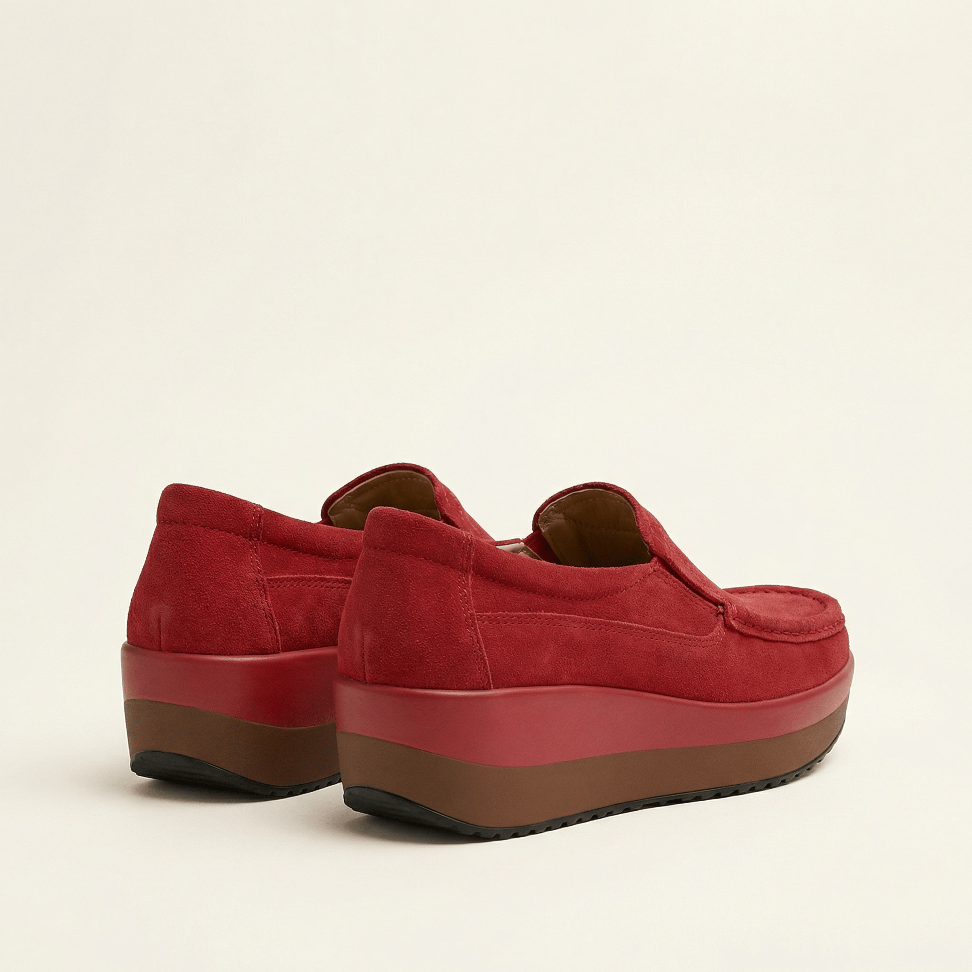 Mocassin Femme Compensé Confort