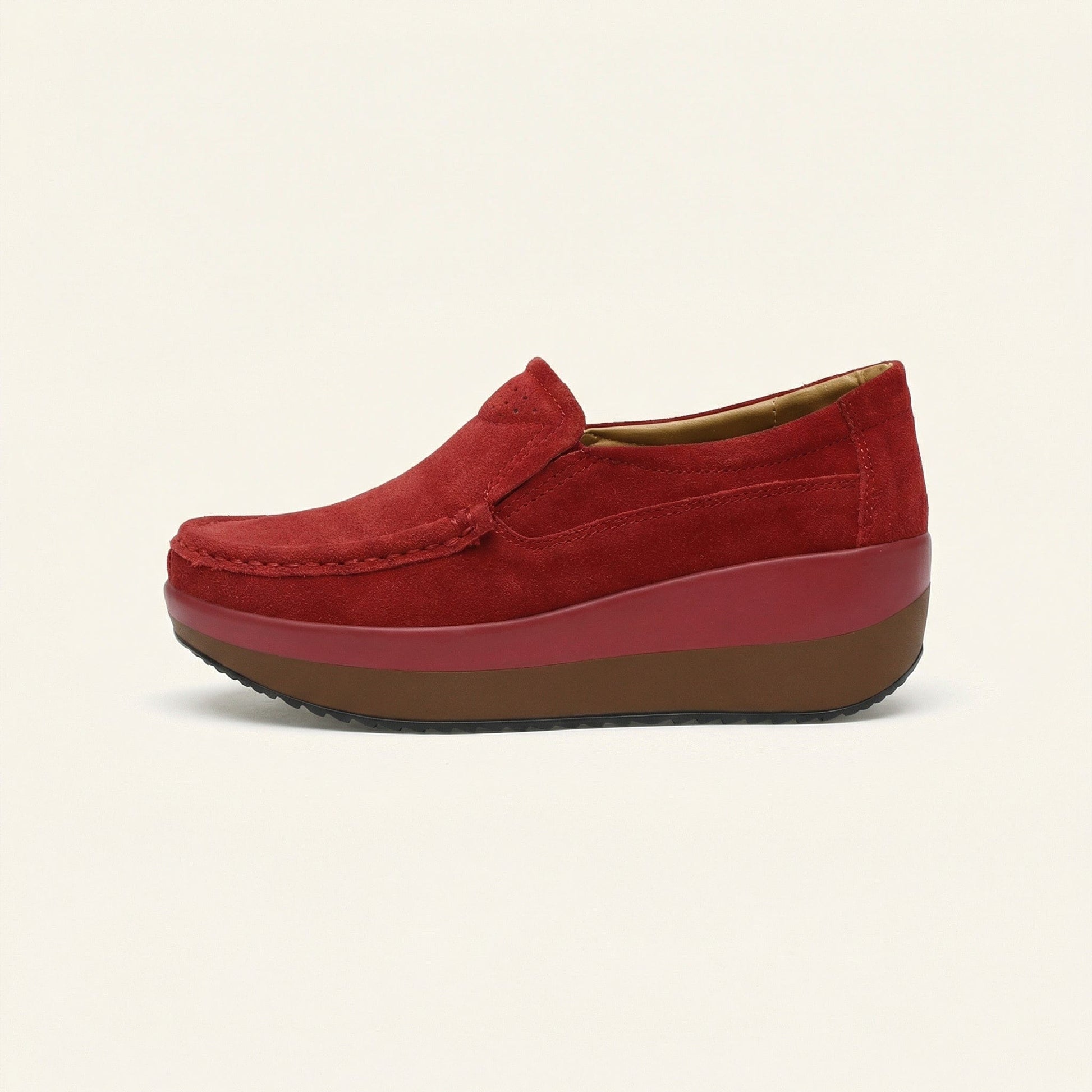 Mocassin Femme Compensé Confort