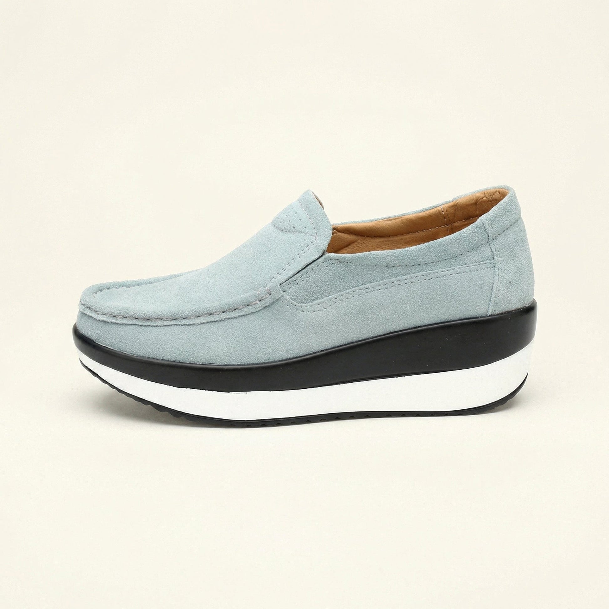Mocassin Femme Compensé Confort