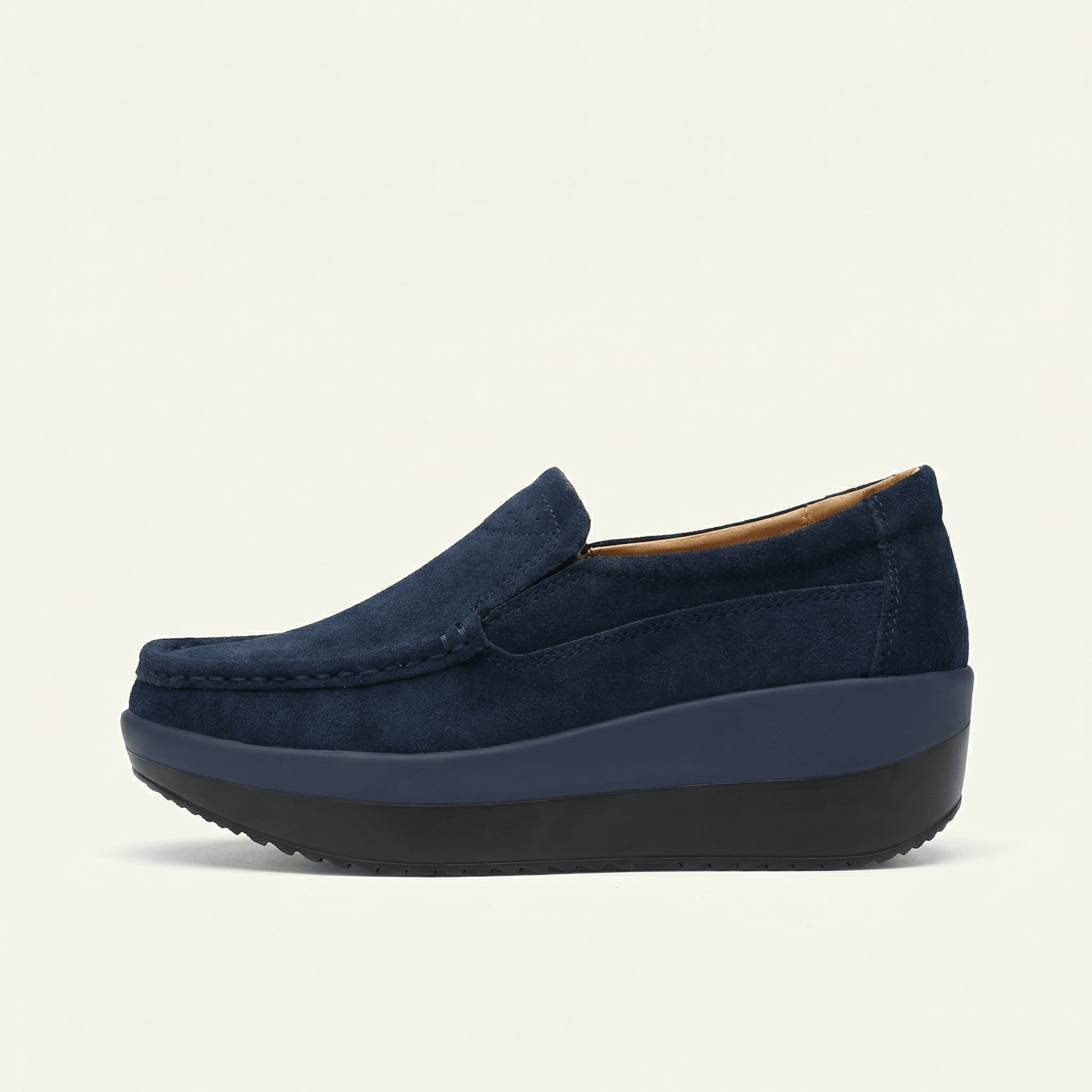 Mocassin Femme Compensé Confort