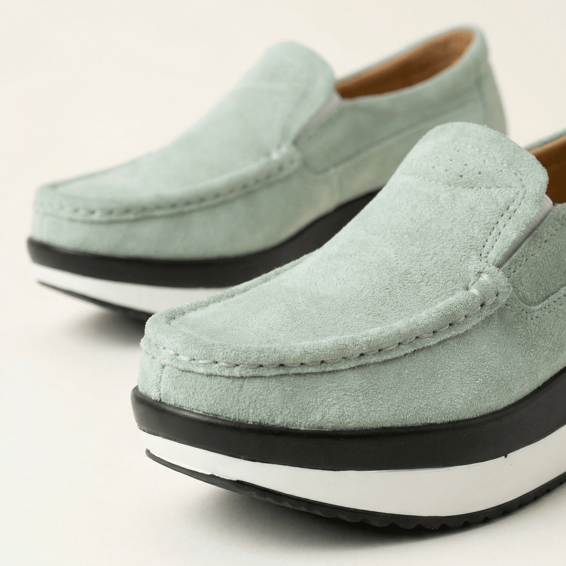 Mocassin Femme Compensé Confort