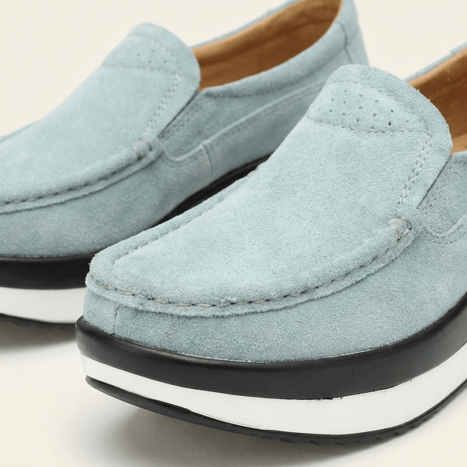 Mocassin Femme Compensé Confort