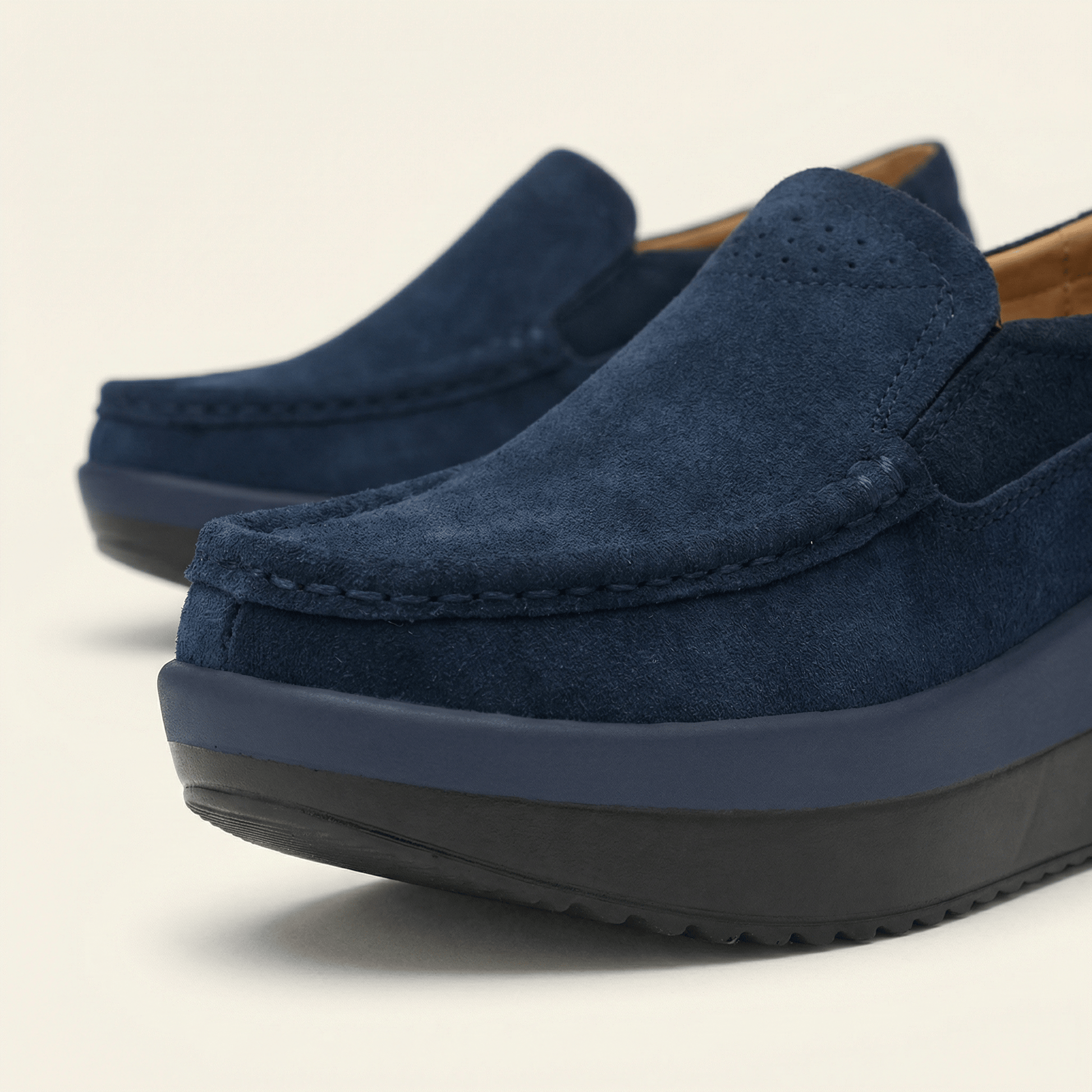 Mocassin Femme Compensé Confort