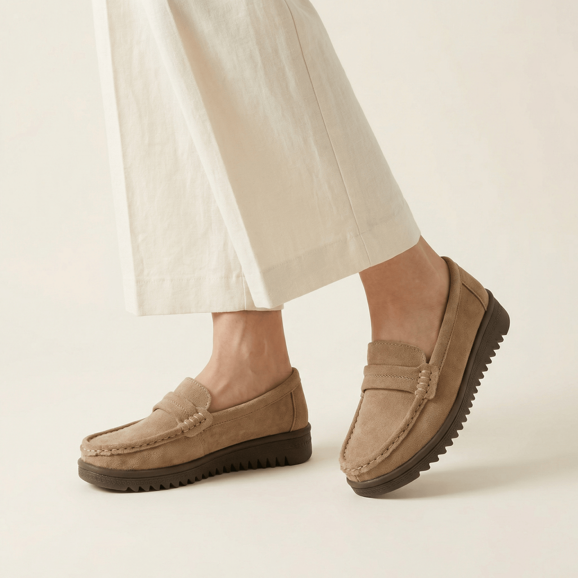 Mocassin Femme Penny en Velours