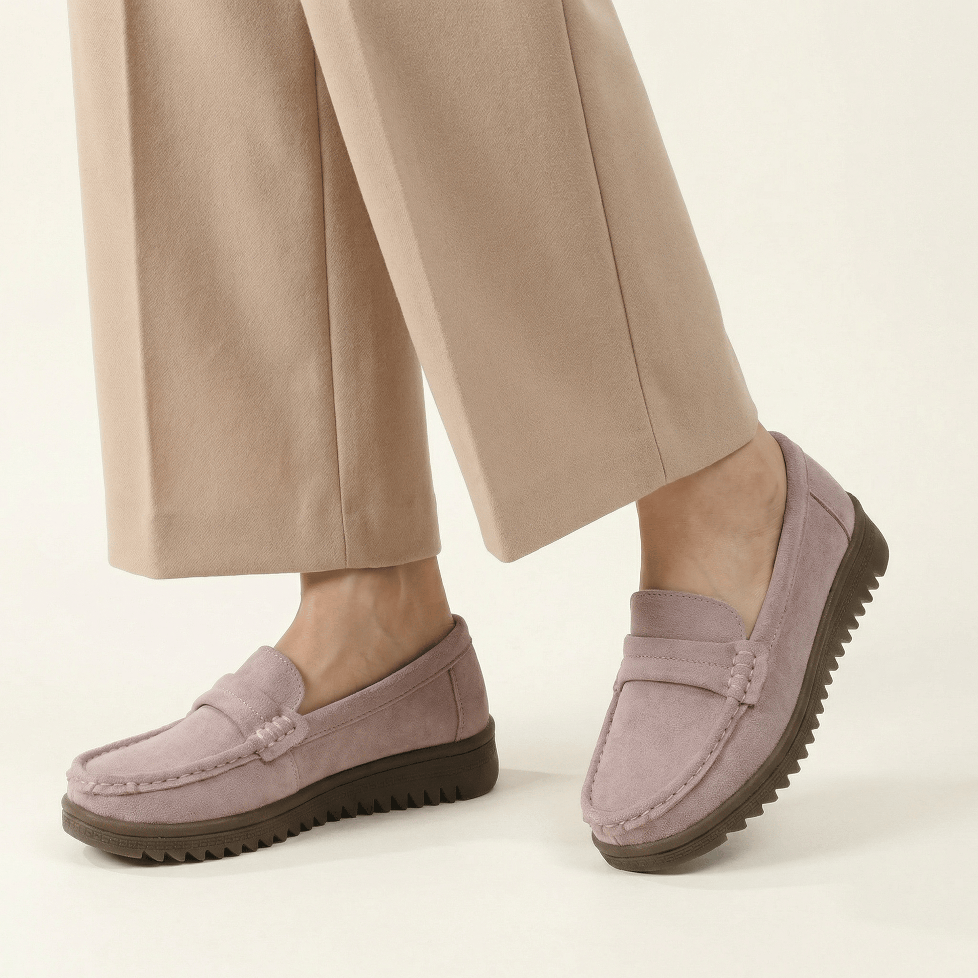 Mocassin Femme Penny en Velours