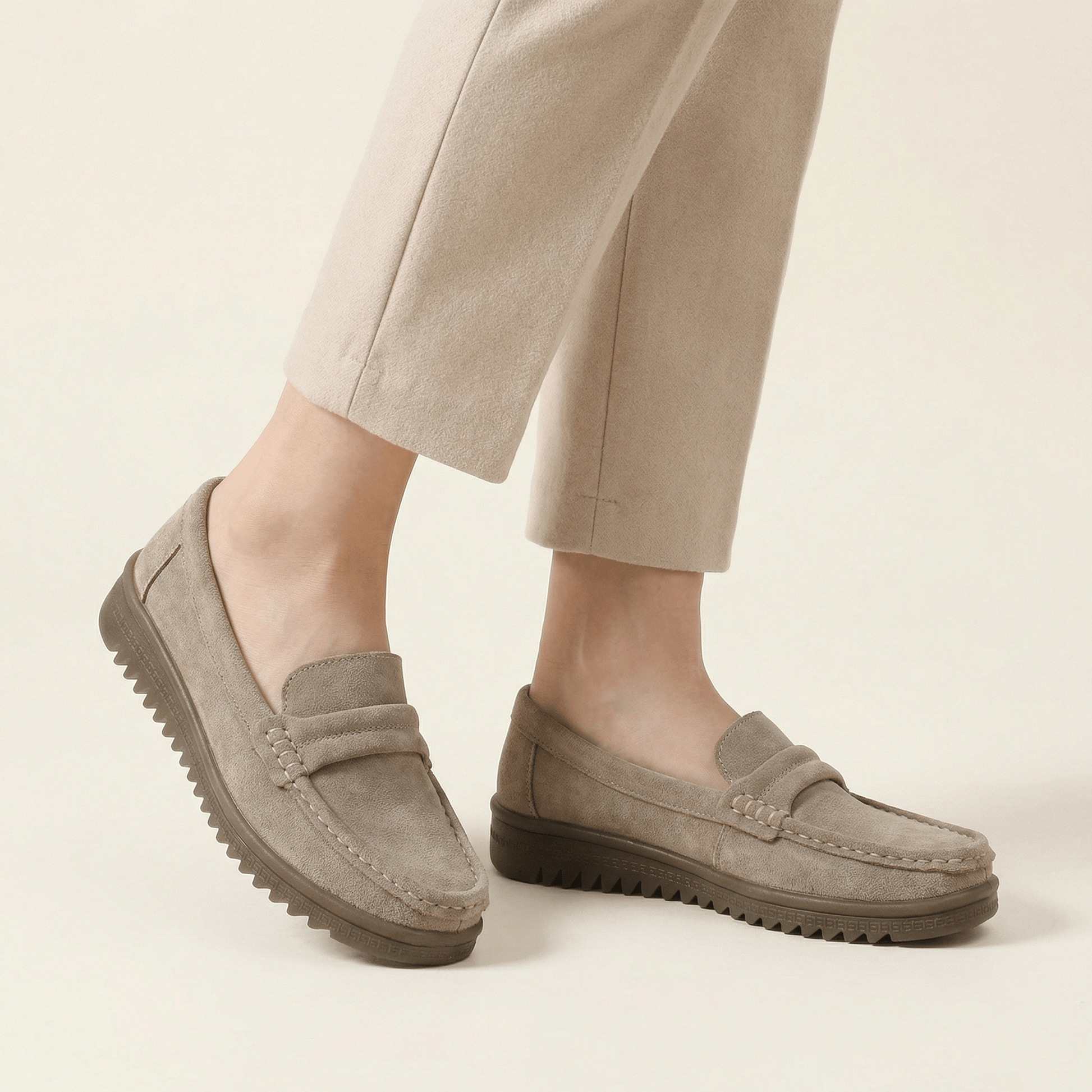 Mocassin Femme Penny en Velours