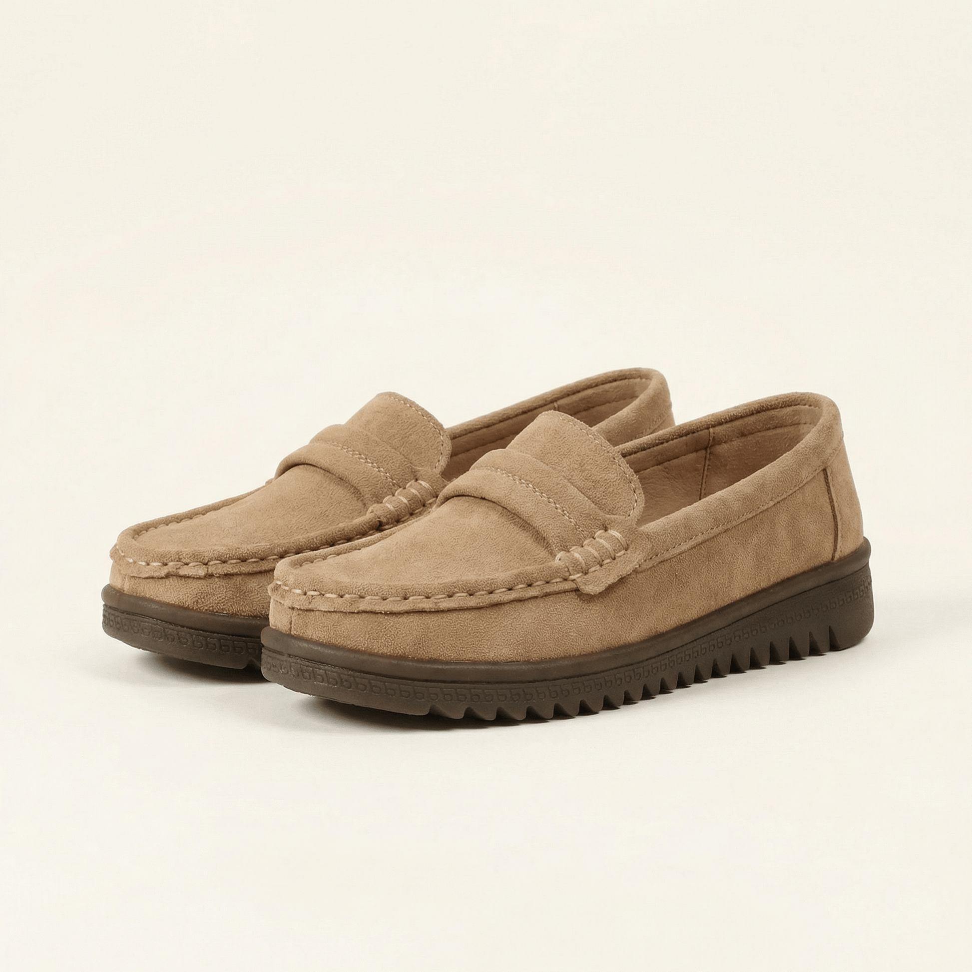 Mocassin Femme Penny en Velours