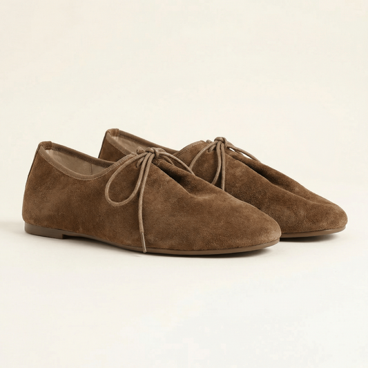 Mocassin Femme Souple à Lacets