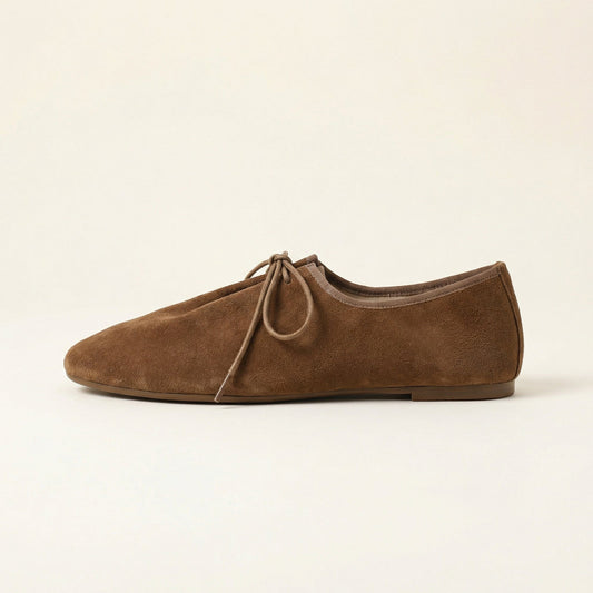 Mocassin Femme Souple à Lacets