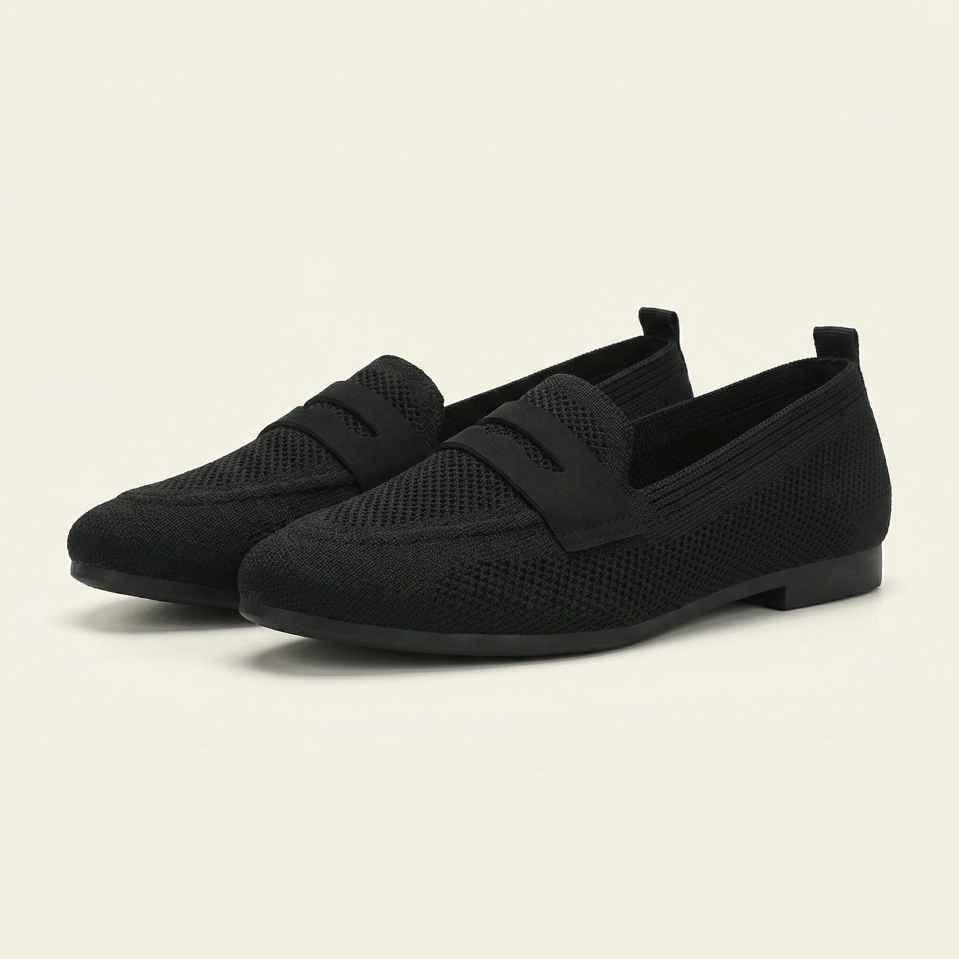 Mocassin Femme Tissu Style Penny Loafer