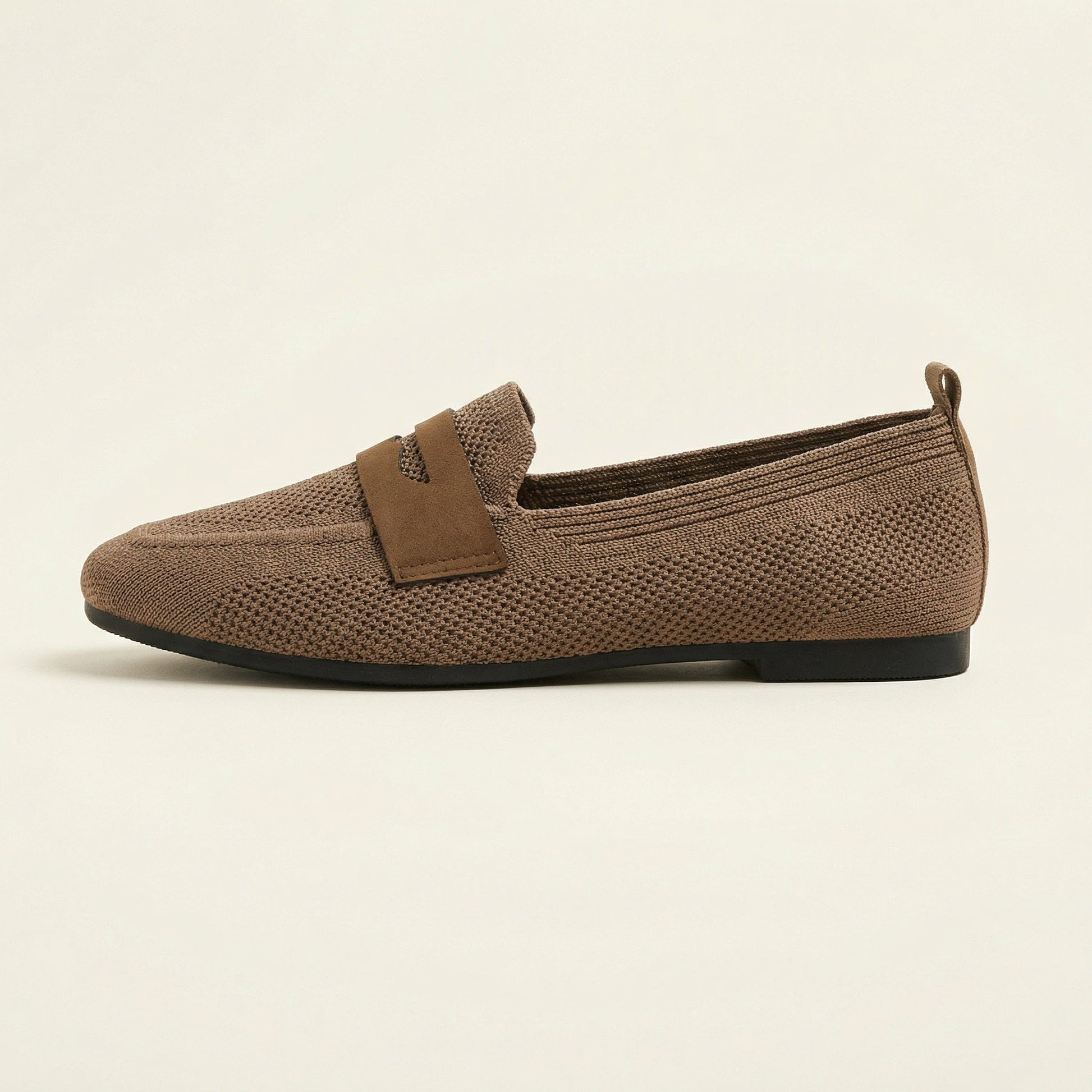 Mocassin Femme Tissu Style Penny Loafer