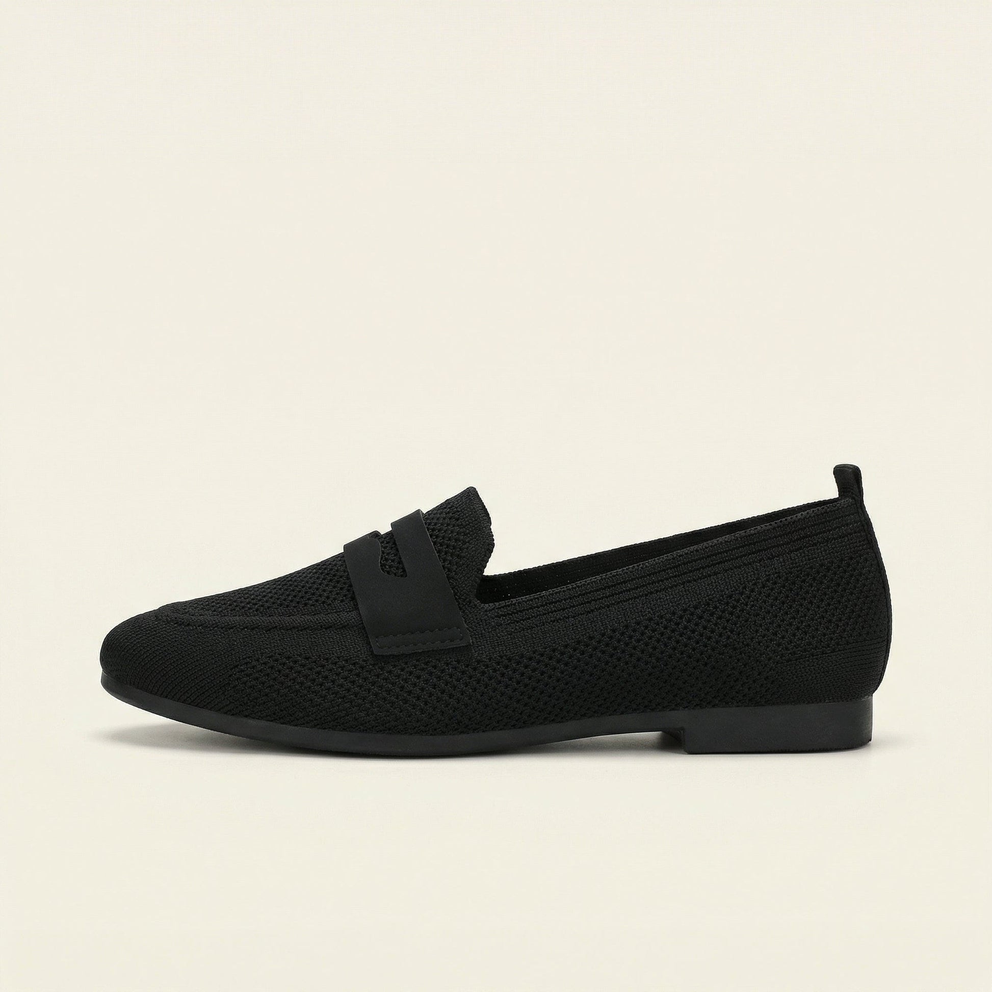 Mocassin Femme Tissu Style Penny Loafer