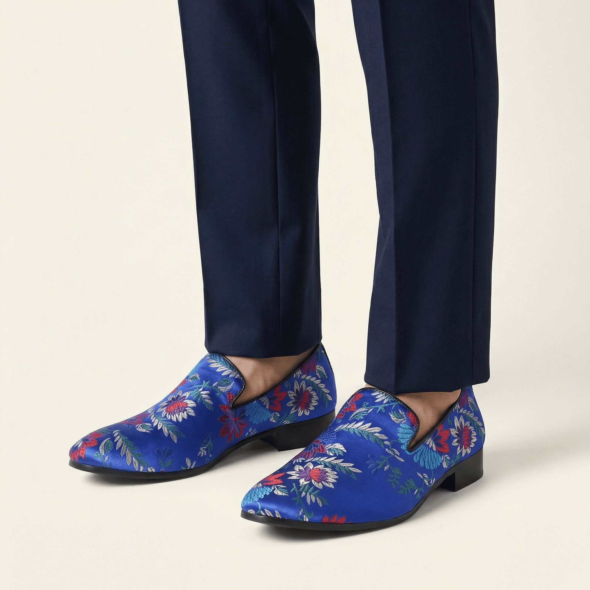 Mocassin Habillé à Imprimé Floral