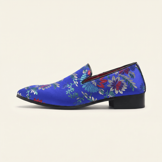 Mocassin Habillé à Imprimé Floral