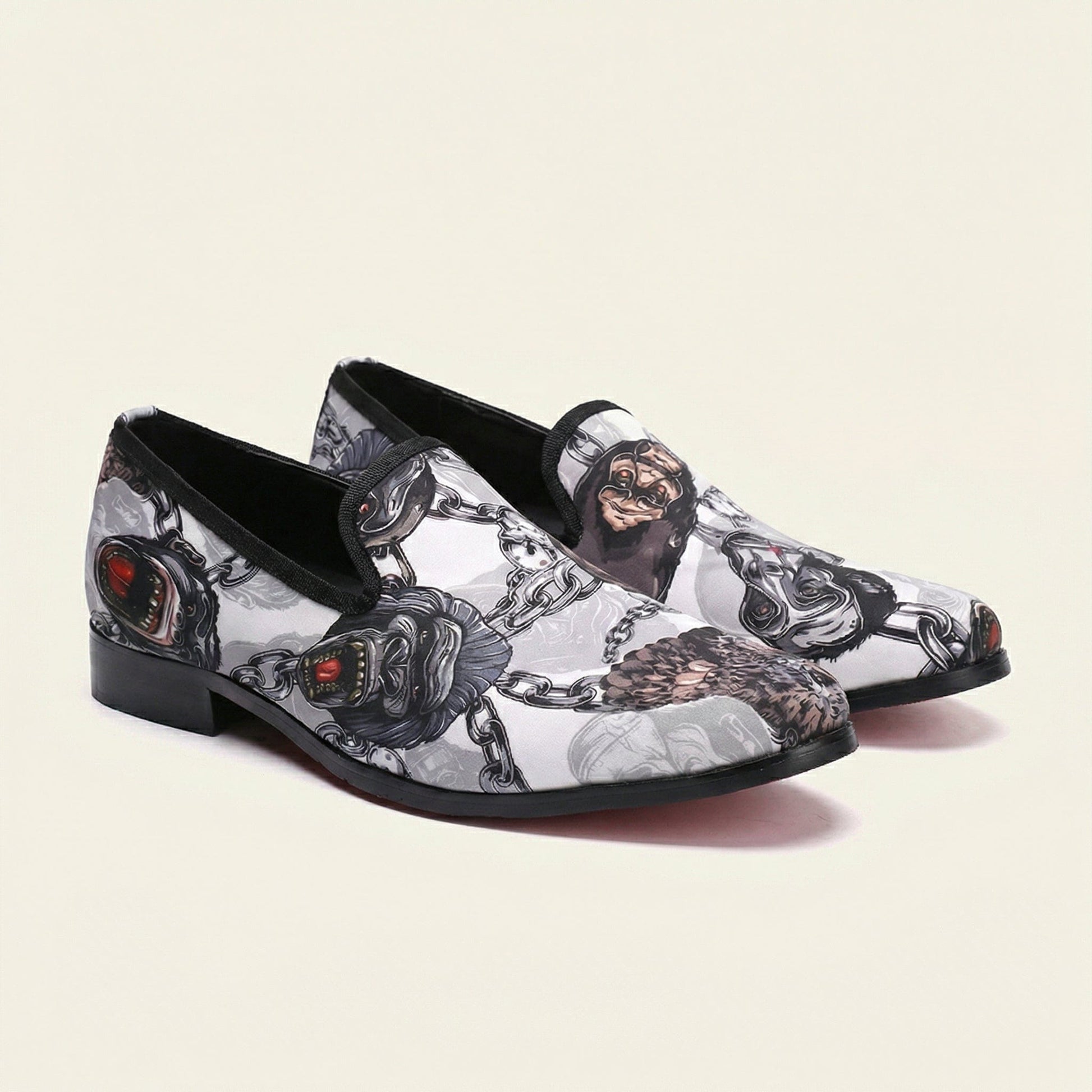 Mocassin Habillé à Imprimé Gorille