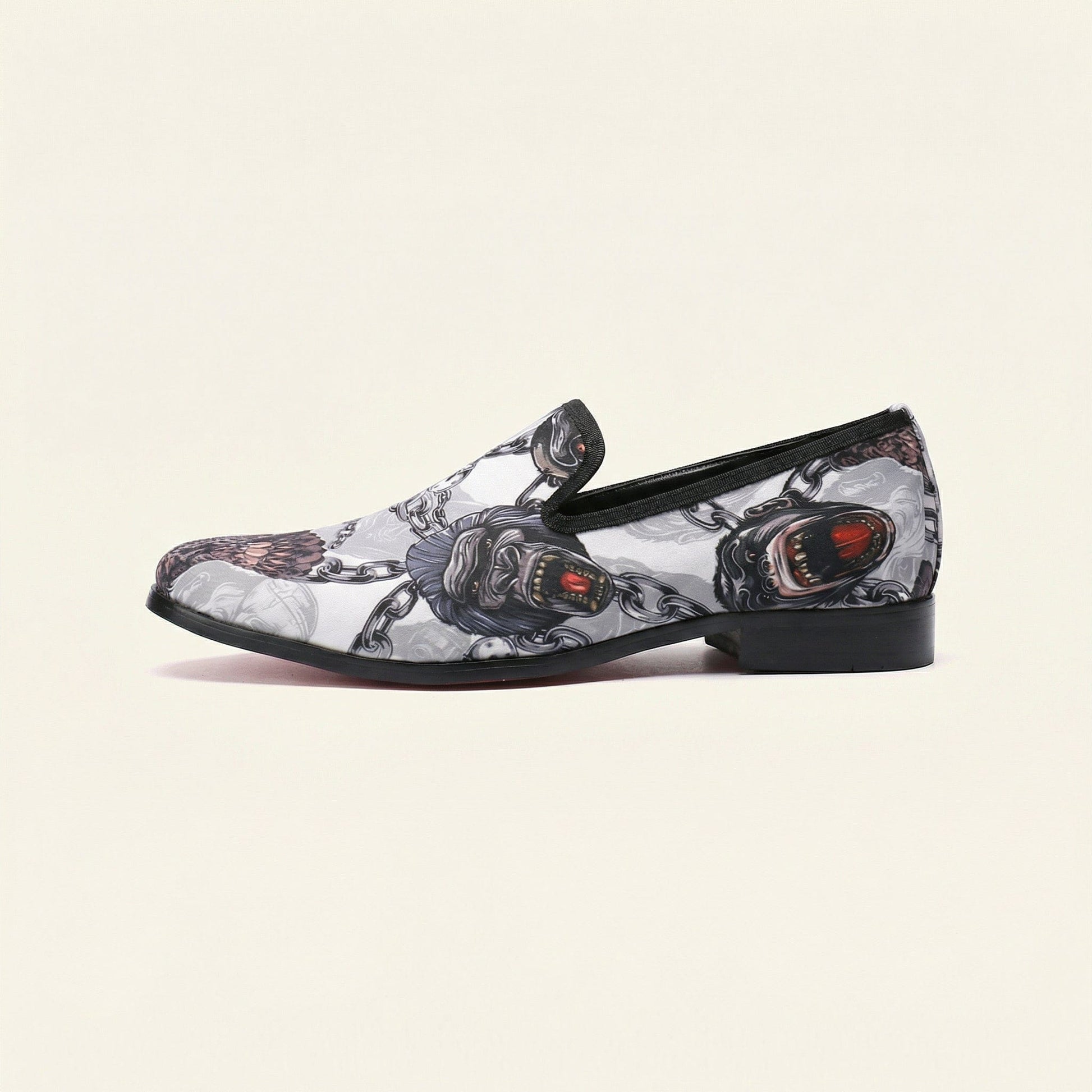 Mocassin Habillé à Imprimé Gorille