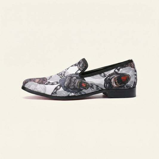 Mocassin Habillé à Imprimé Gorille