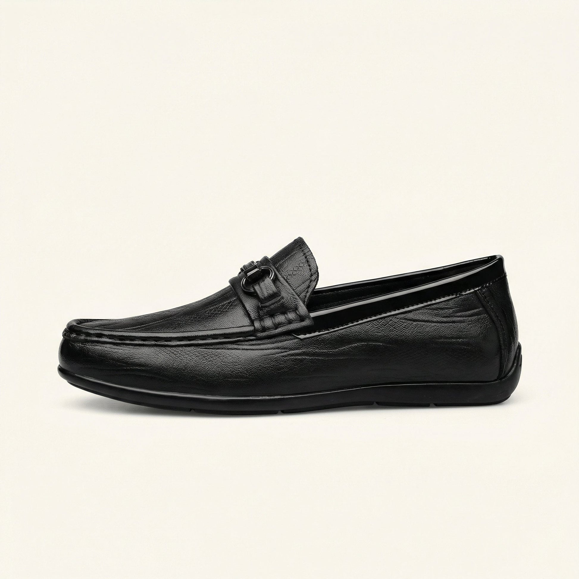 Mocassin Homme à Mors en Cuir