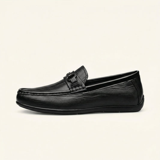 Mocassin Homme à Mors en Cuir