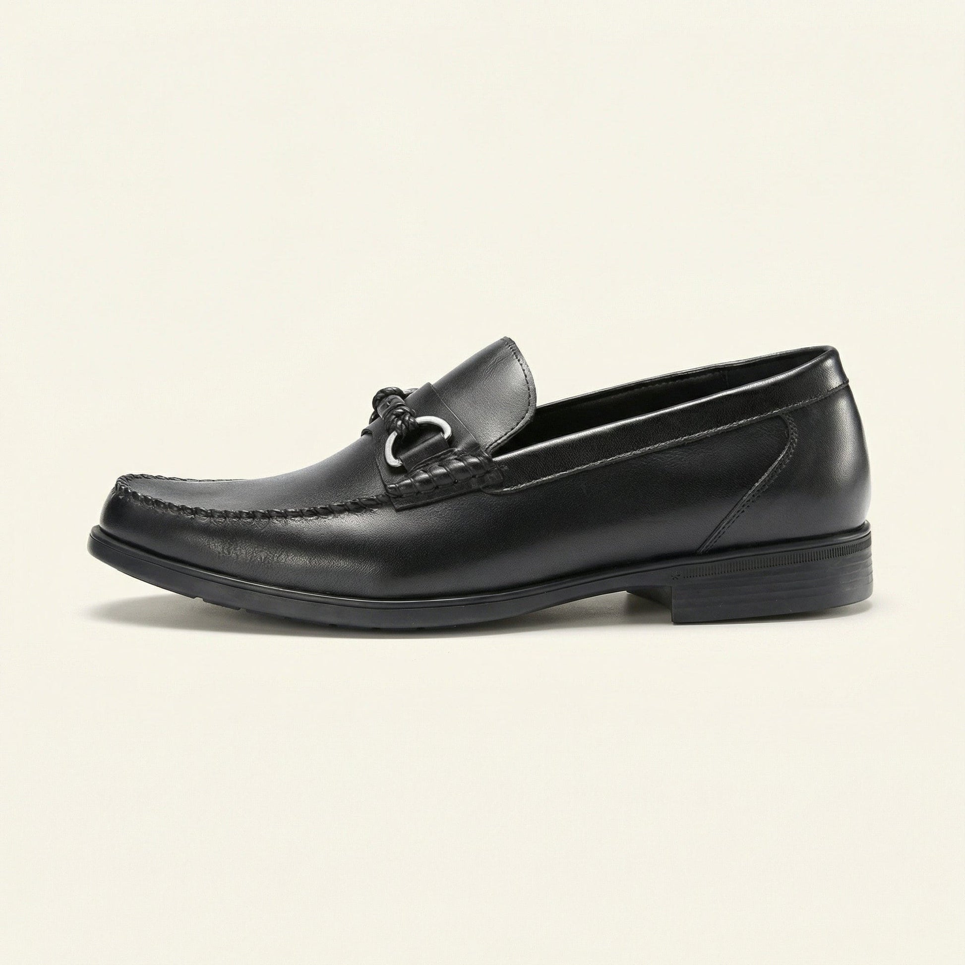 Mocassin Homme à Mors en Cuir Patiné
