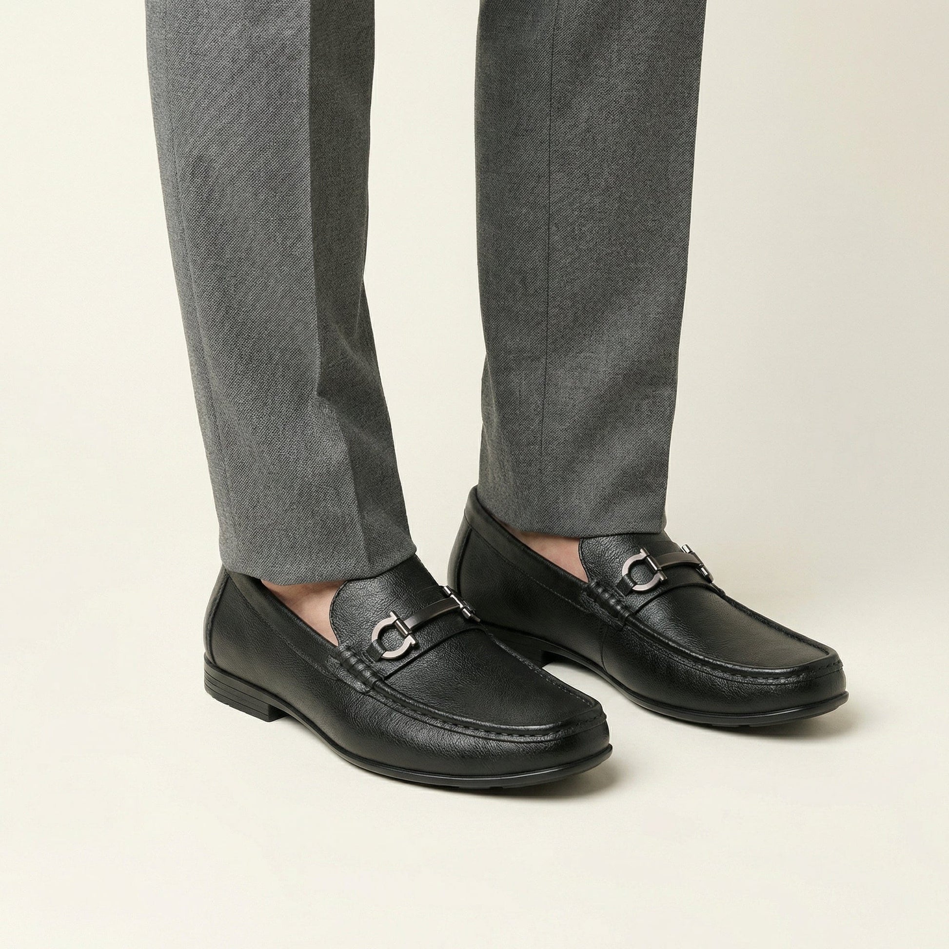 Mocassin Homme Classique à Mors en Cuir