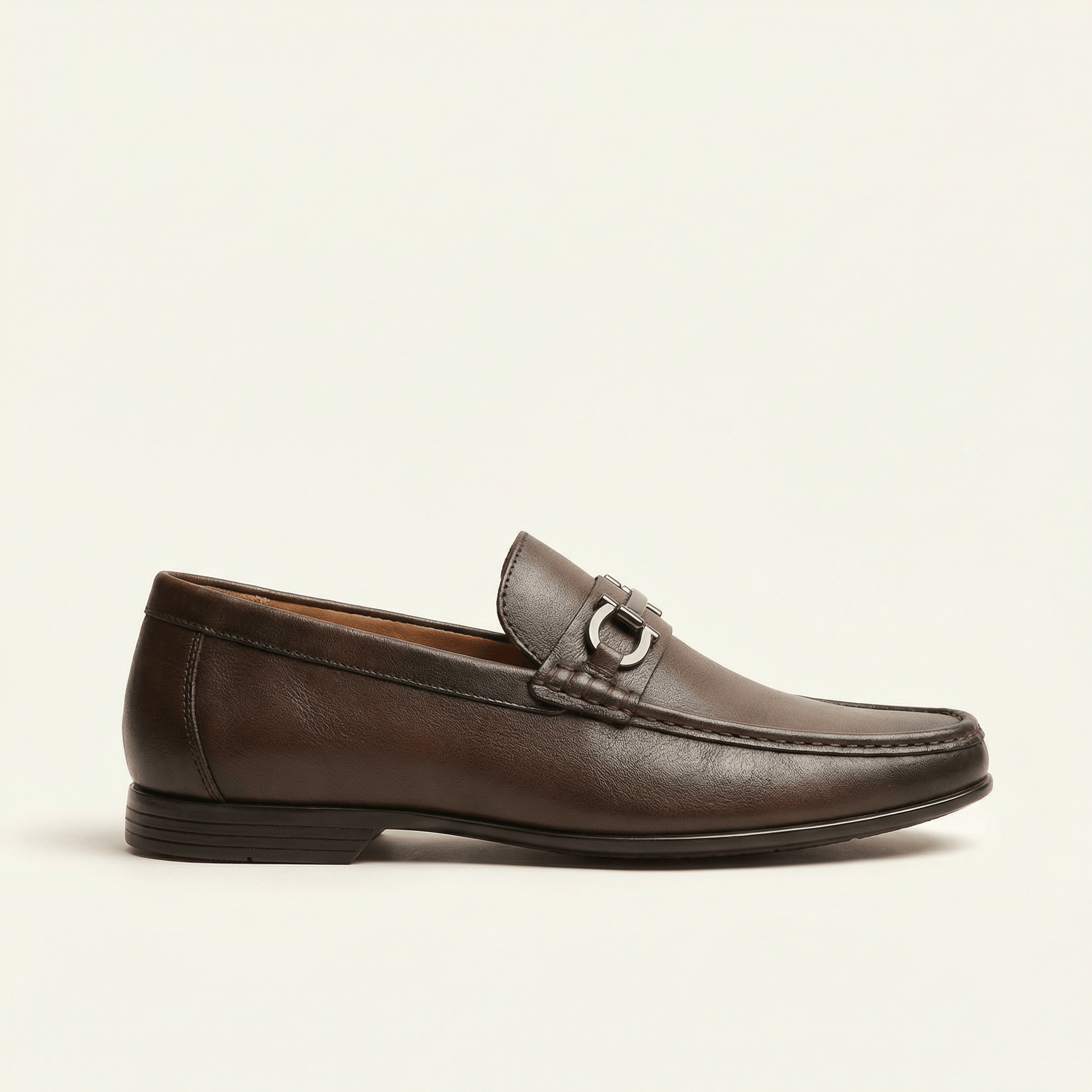 Mocassin Homme Classique à Mors en Cuir