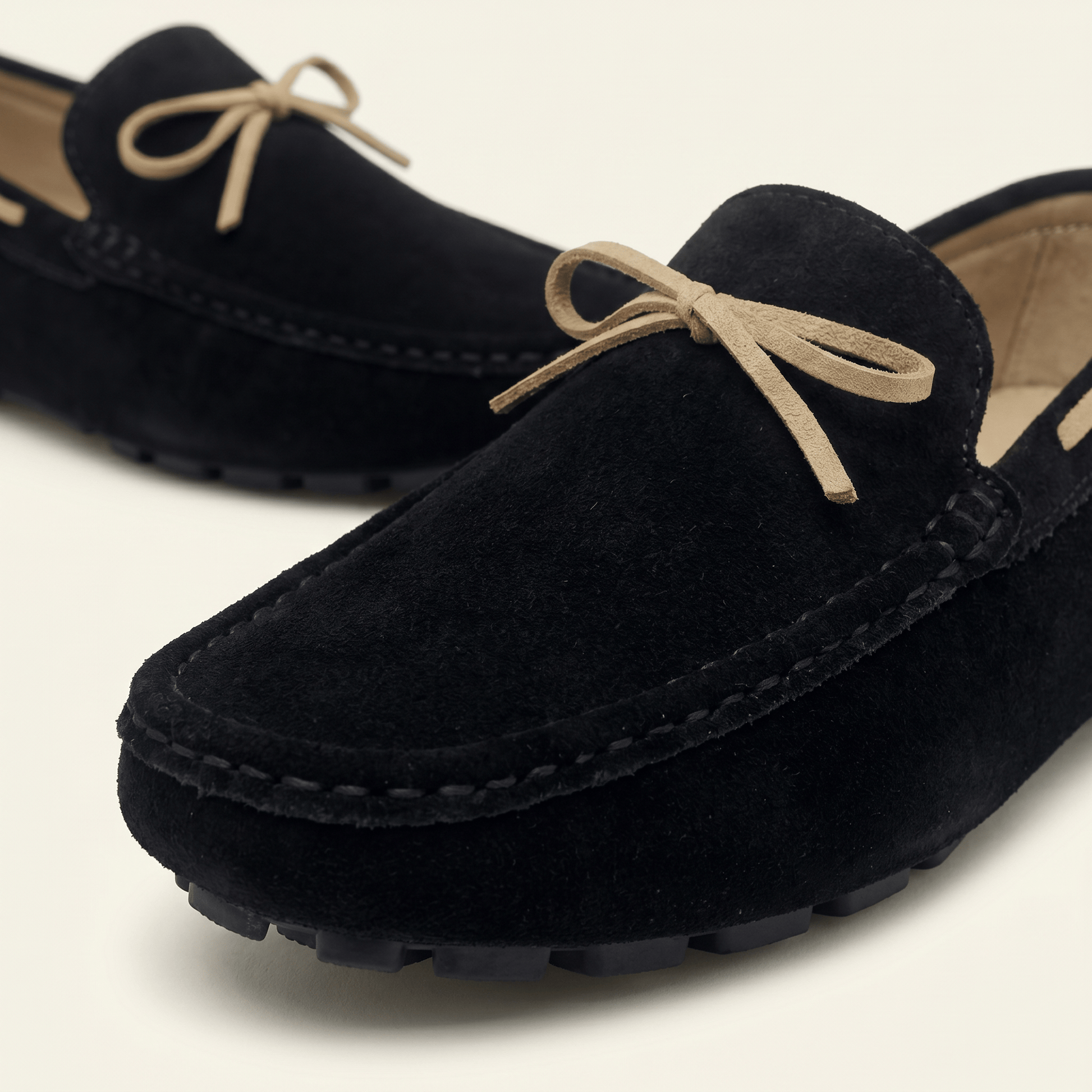Mocassin Homme Classique de Conduite à Nœud