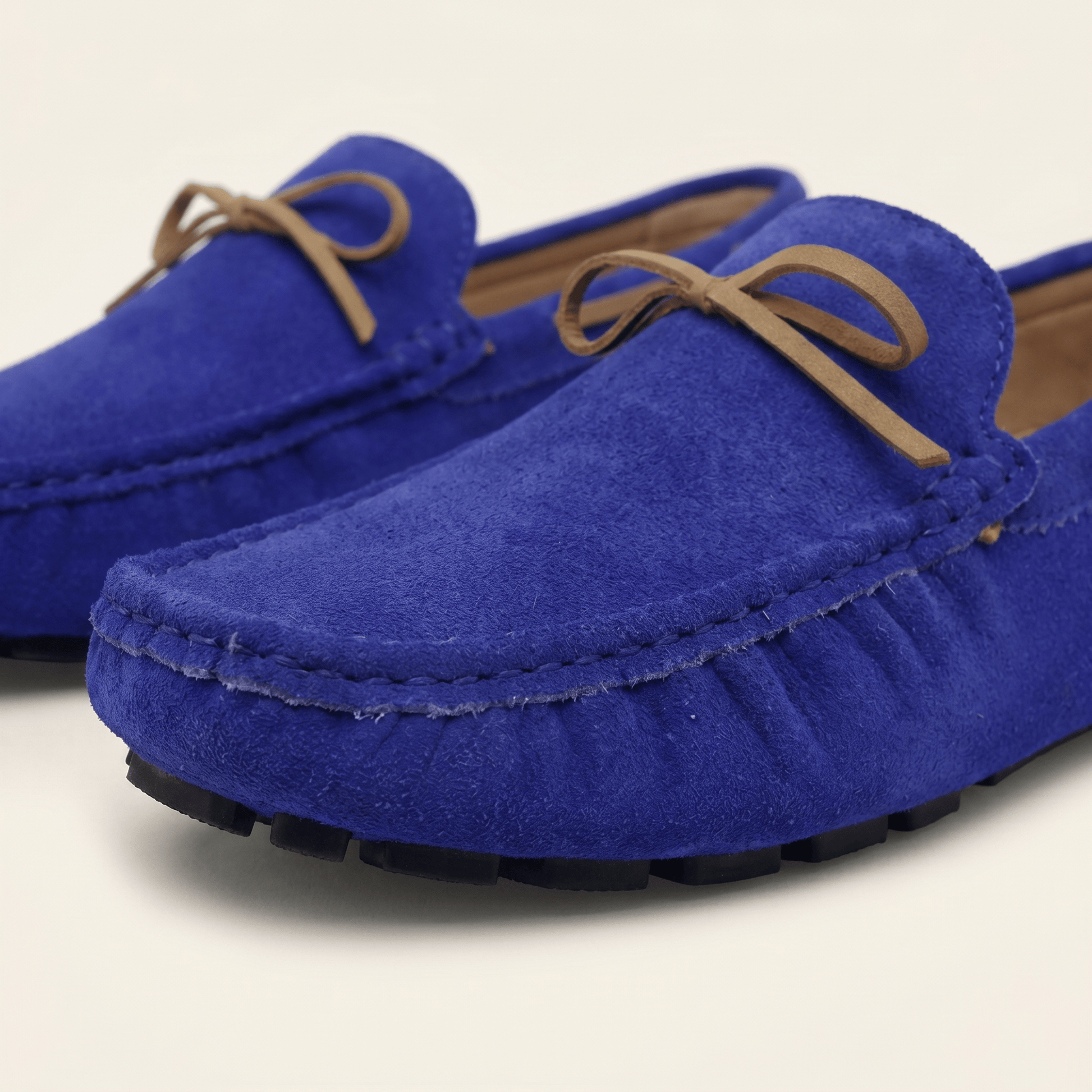 Mocassin Homme Classique de Conduite à Nœud