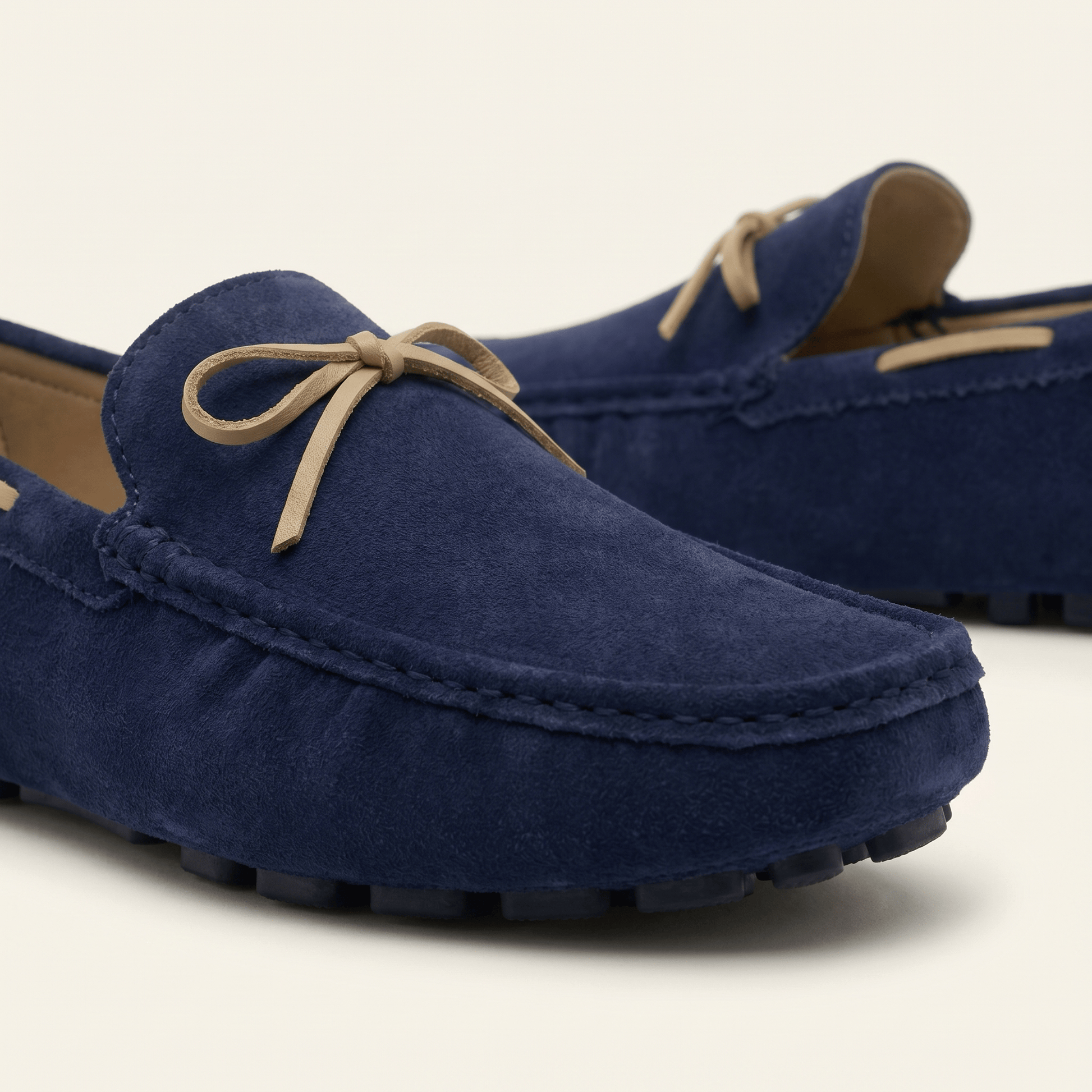 Mocassin Homme Classique de Conduite à Nœud
