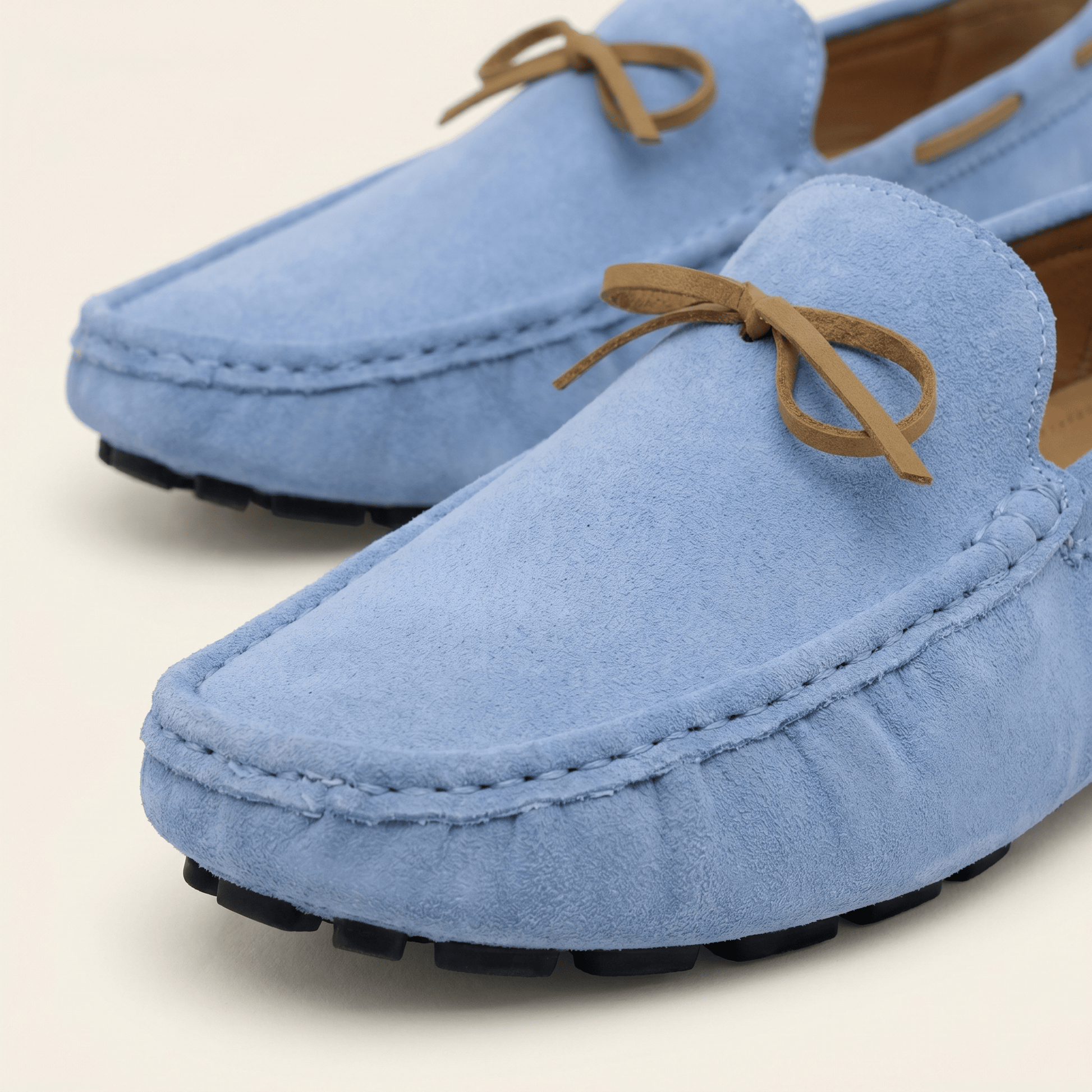 Mocassin Homme Classique de Conduite à Nœud