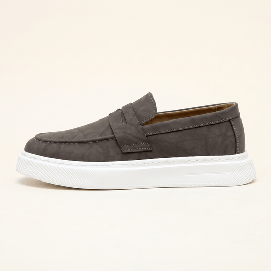 Mocassin Homme Compensé à Bande